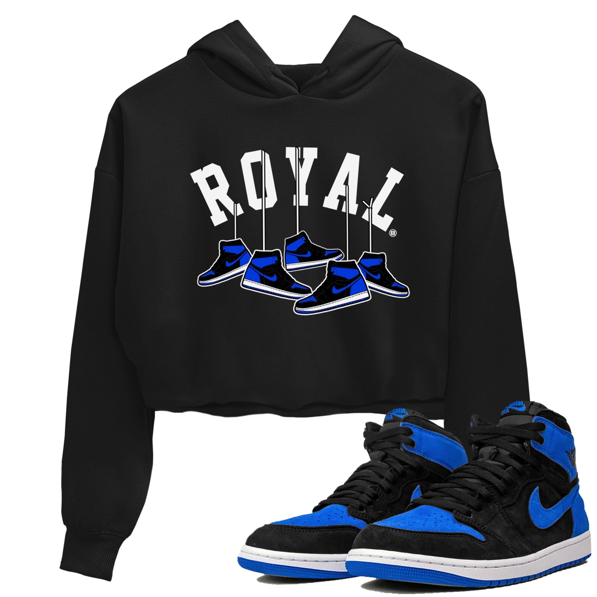 Hanging snkmatchs snkmatch Women's Top - Air Jordan 1 Royal Reimagined