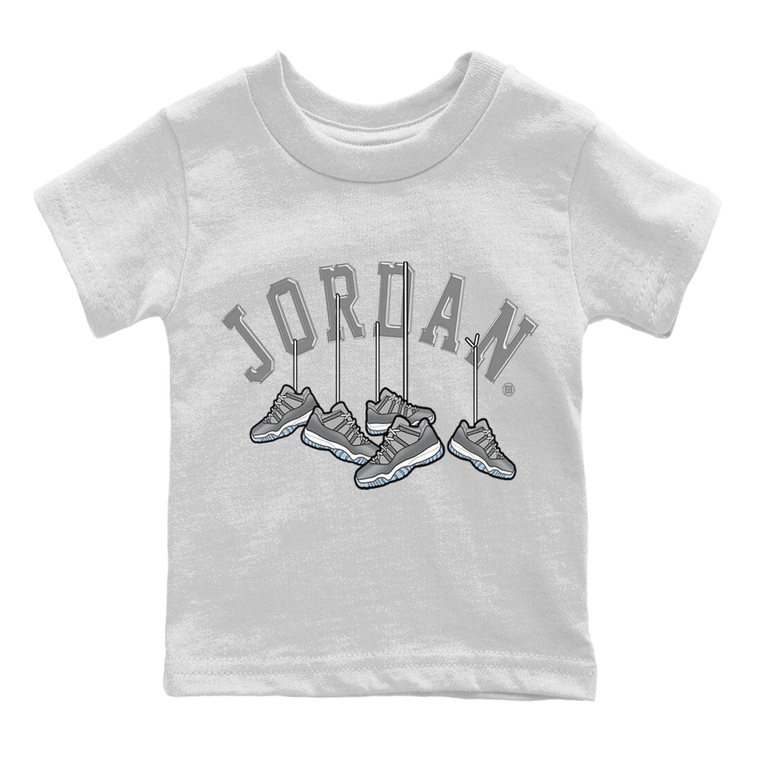 Hanging snkmatchs Kids Tops - Air Jordan 11 Cool Grey