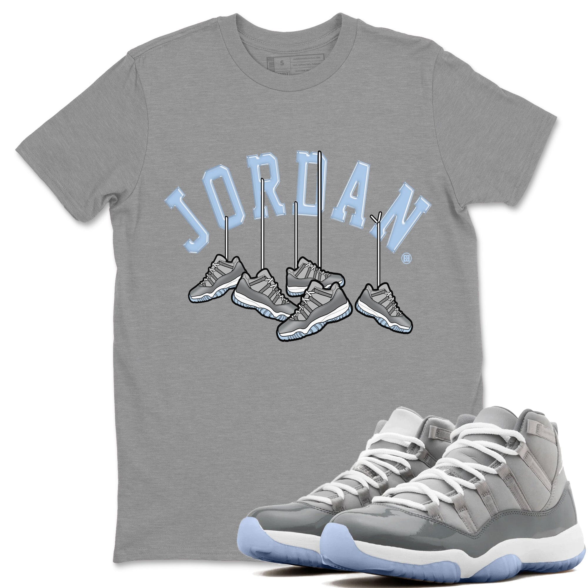 Hanging snkmatchs Unisex Tops - Air Jordan 11 Cool Grey