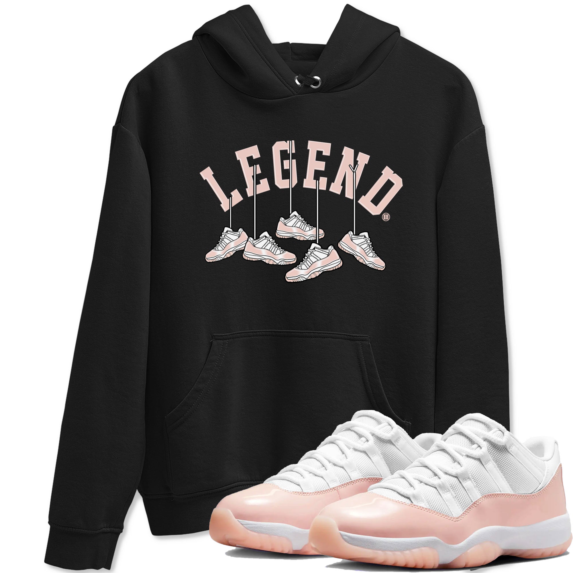 Hanging snkmatchs snkmatch Tees - Air Jordan 11 Legend Pink