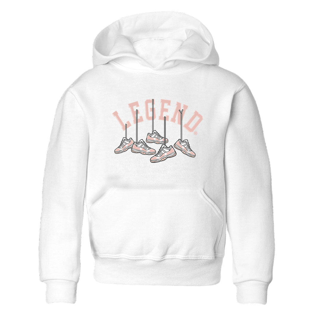 Hanging snkmatchs snkmatch Tees Kids - Air Jordan 11 Legend Pink