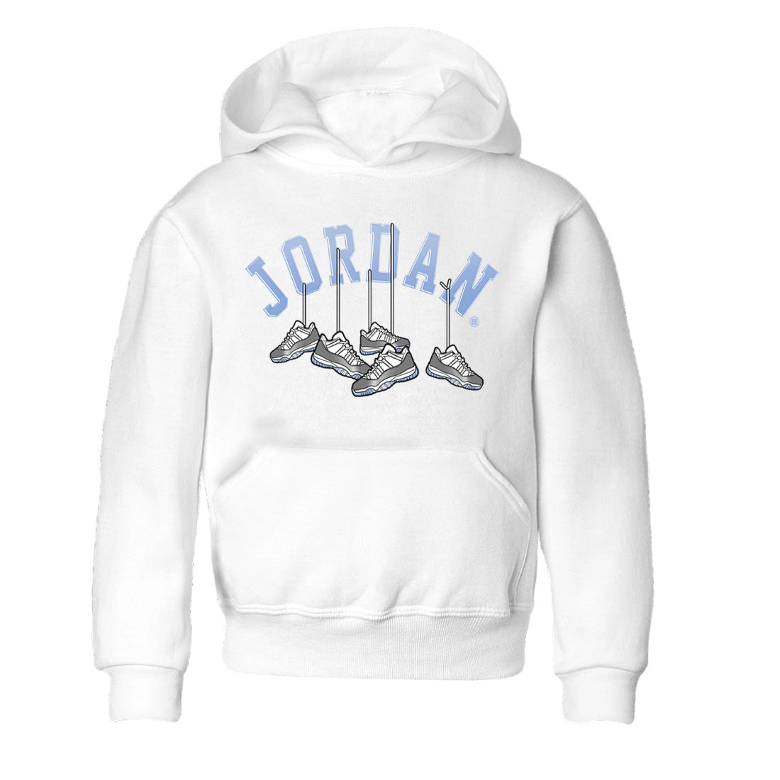 Hanging snkmatchs Kids Tops - Air Jordan 11 White Cement