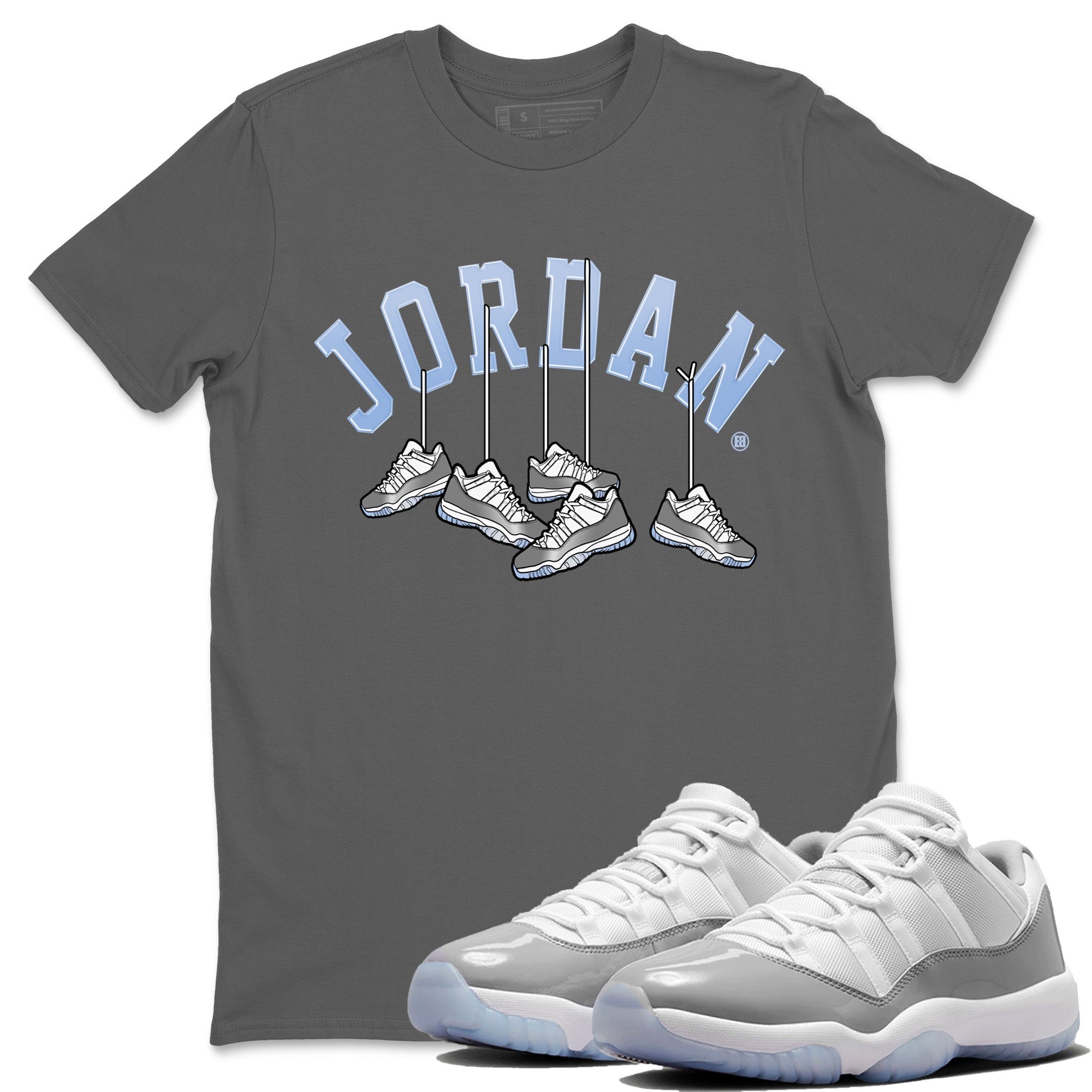 Hanging snkmatchs Unisex Tops - Air Jordan 11 White Cement