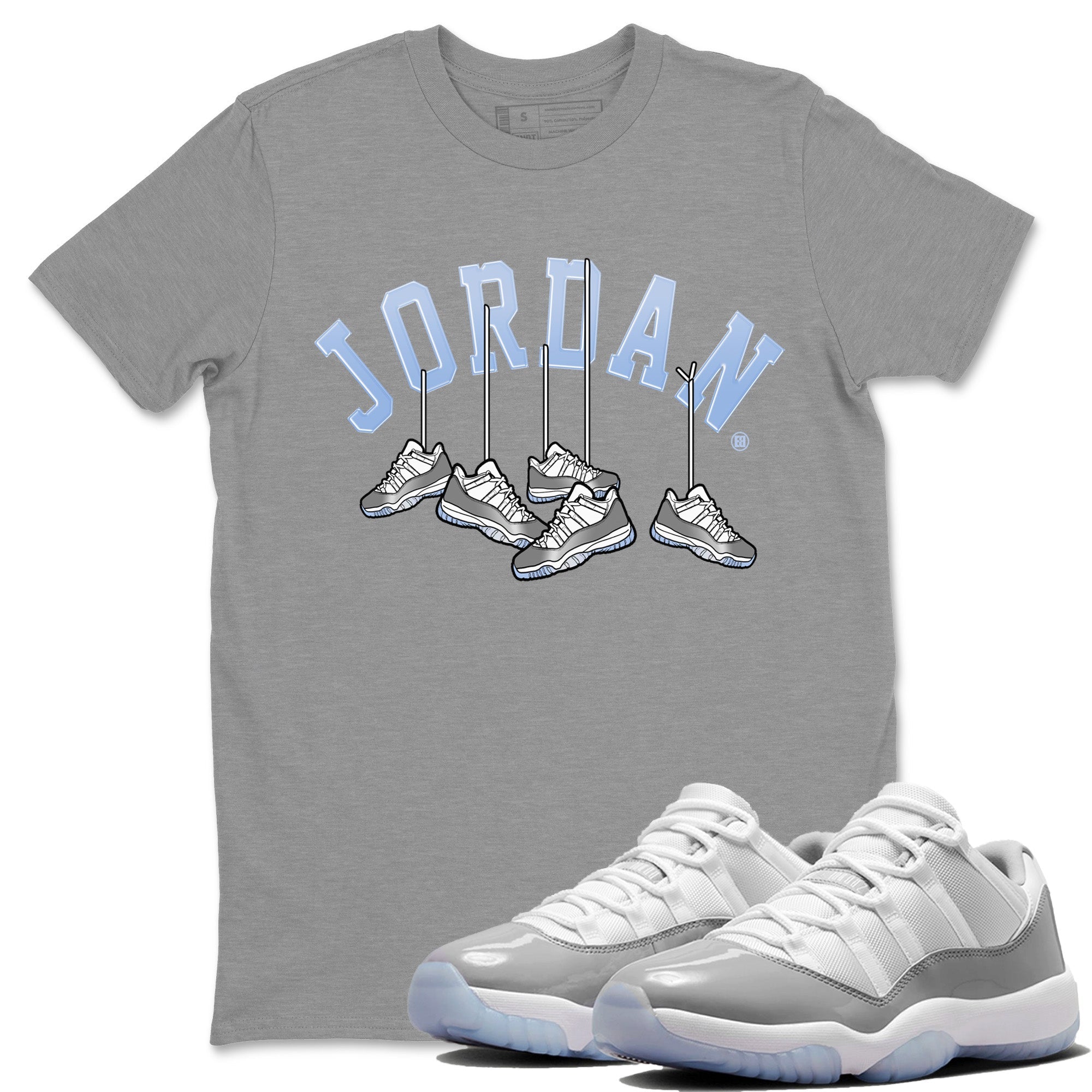 Hanging snkmatchs Unisex Tops - Air Jordan 11 White Cement