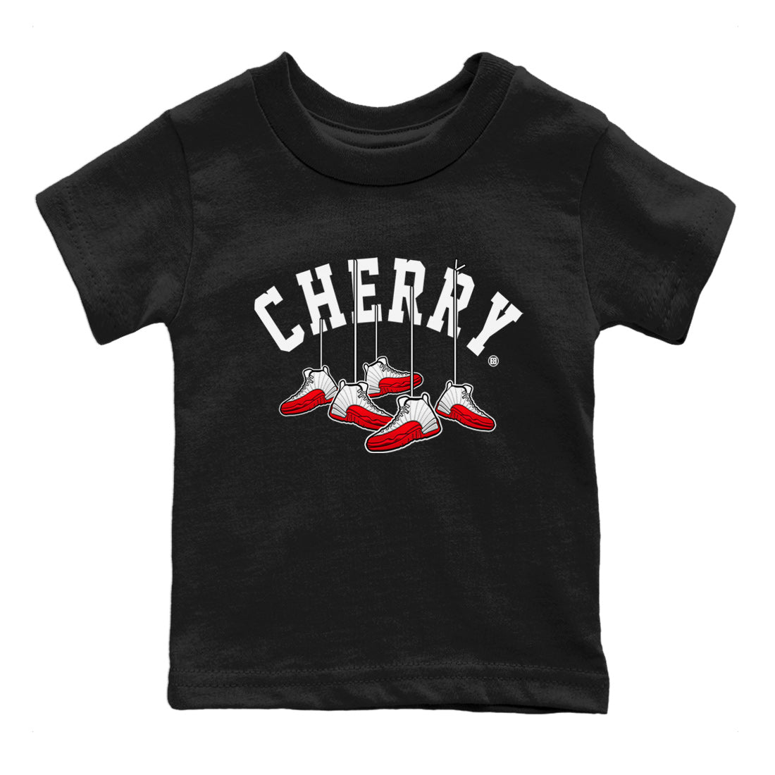 Hanging snkmatchs Kids Tops - Air Jordan 12 Cherry