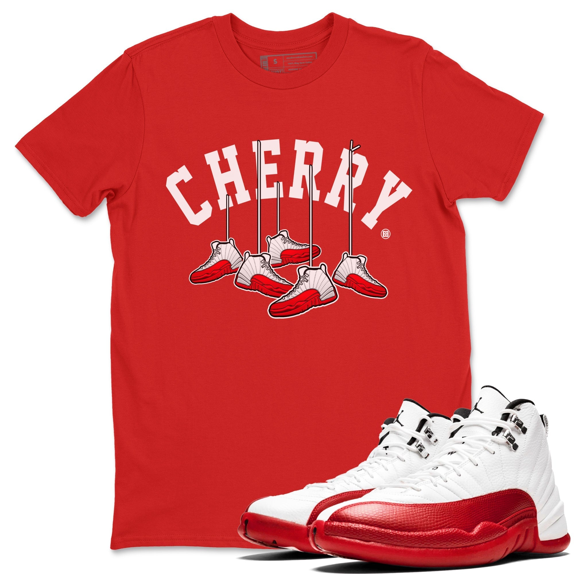 Hanging snkmatchs Unisex Tops - Air Jordan 12 Cherry