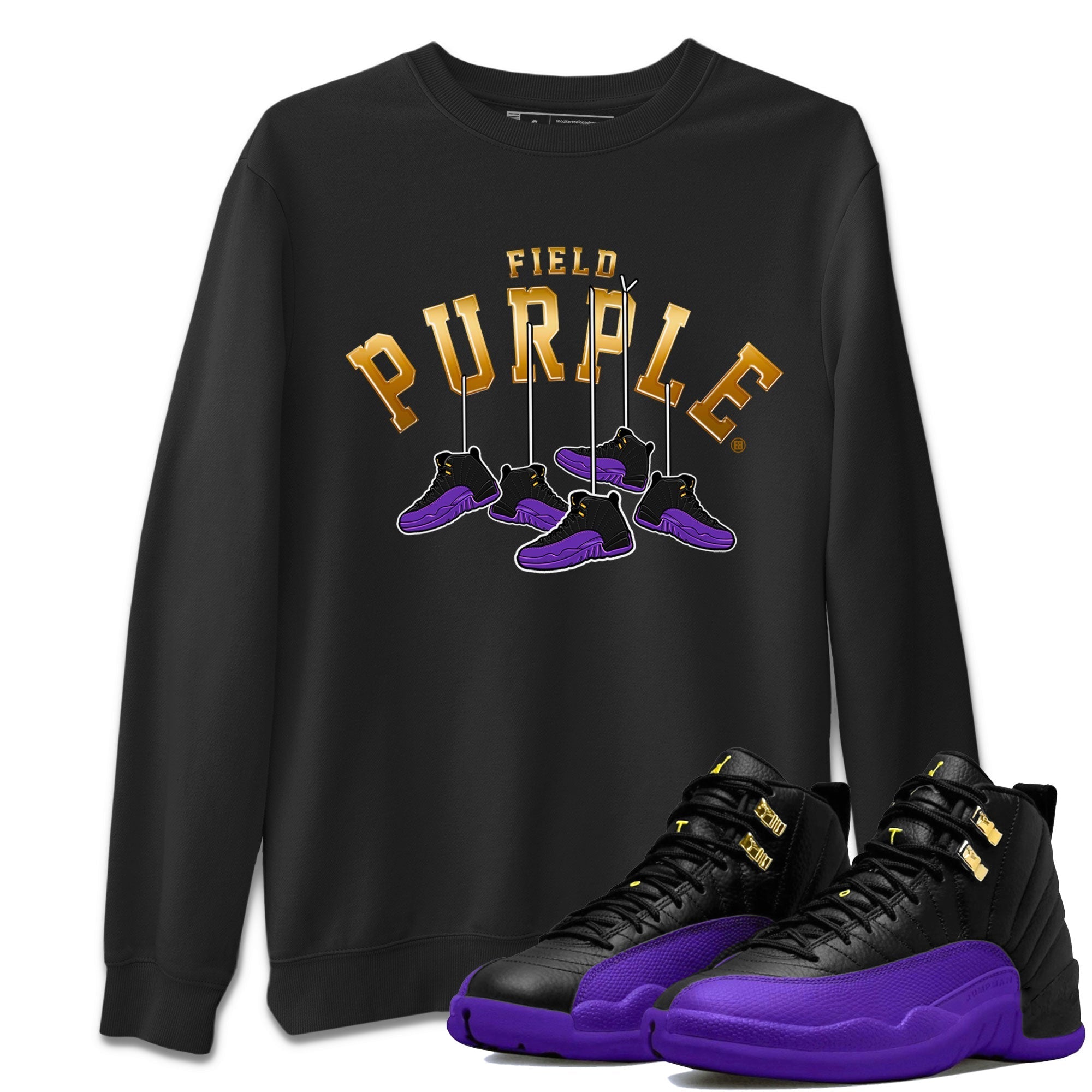 Hanging snkmatchs snkmatch Tee - Air Jordan 12 Field Purple