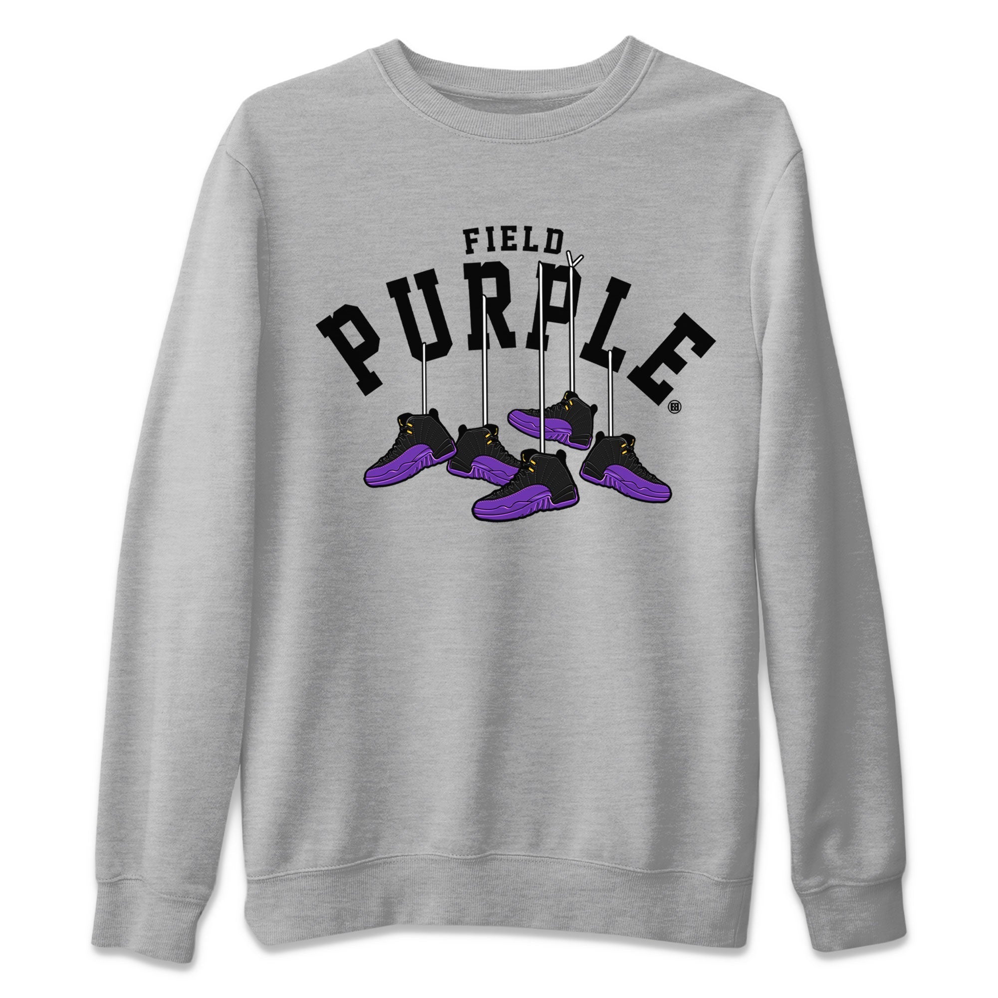 Hanging snkmatchs snkmatch Tee - Air Jordan 12 Field Purple