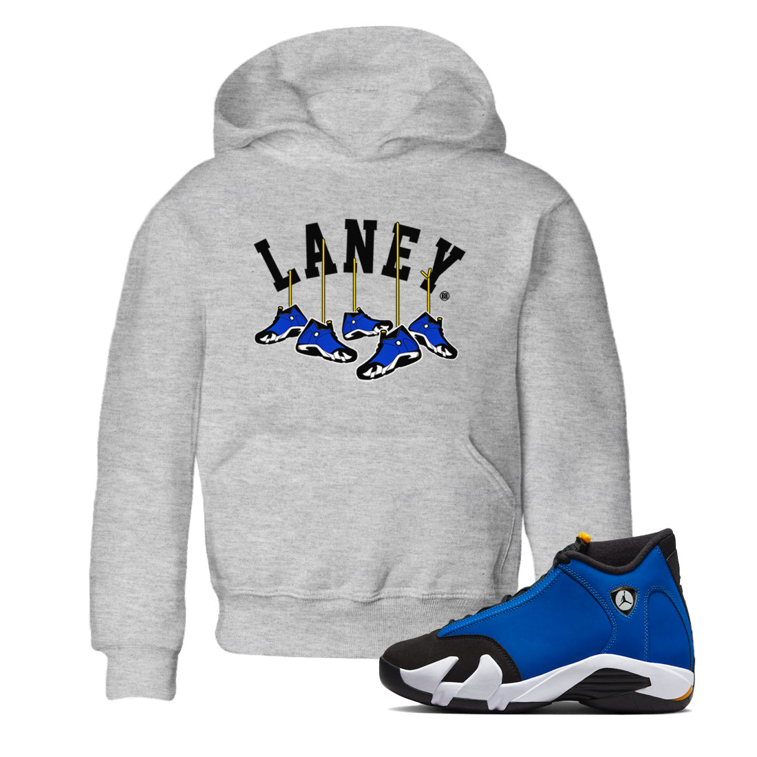 Hanging snkmatchs Kids Tops - Air Jordan 14 Laney