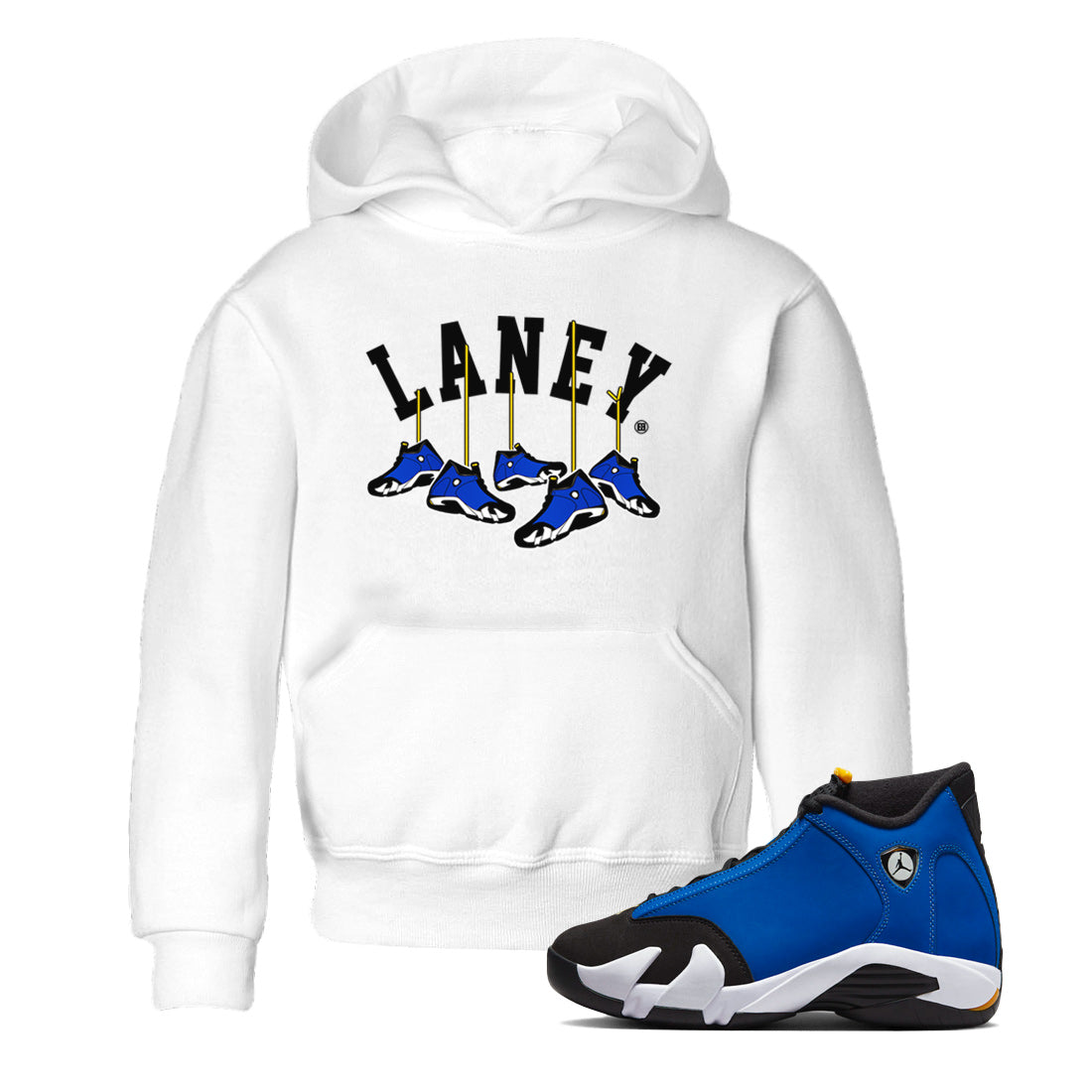 Hanging snkmatchs Kids Tops - Air Jordan 14 Laney