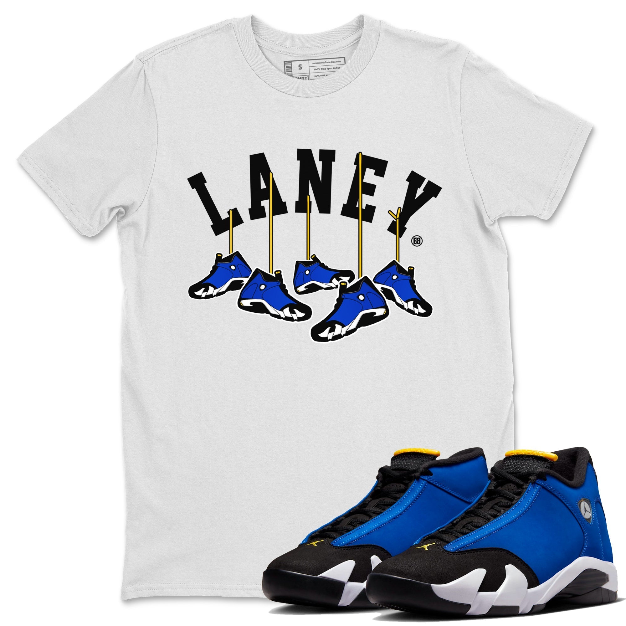 Hanging snkmatchs Unisex Tops - Air Jordan 14 Laney