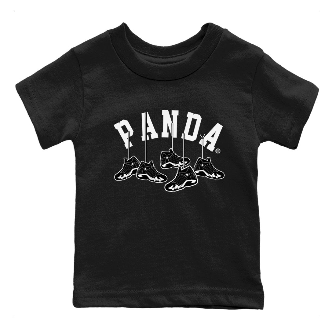 Hanging snkmatchs snkmatch Tees Kids - Air Jordan 14 Panda