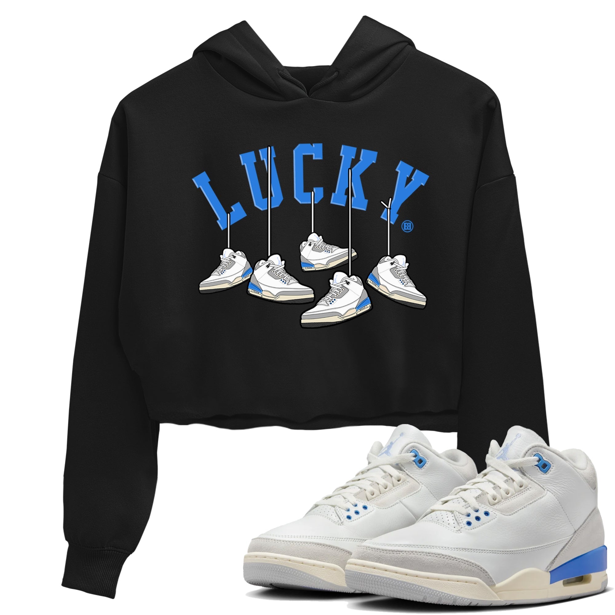 Hanging snkmatchs snkmatch Women's Top - Air Jordan 3 Lucky Shorts