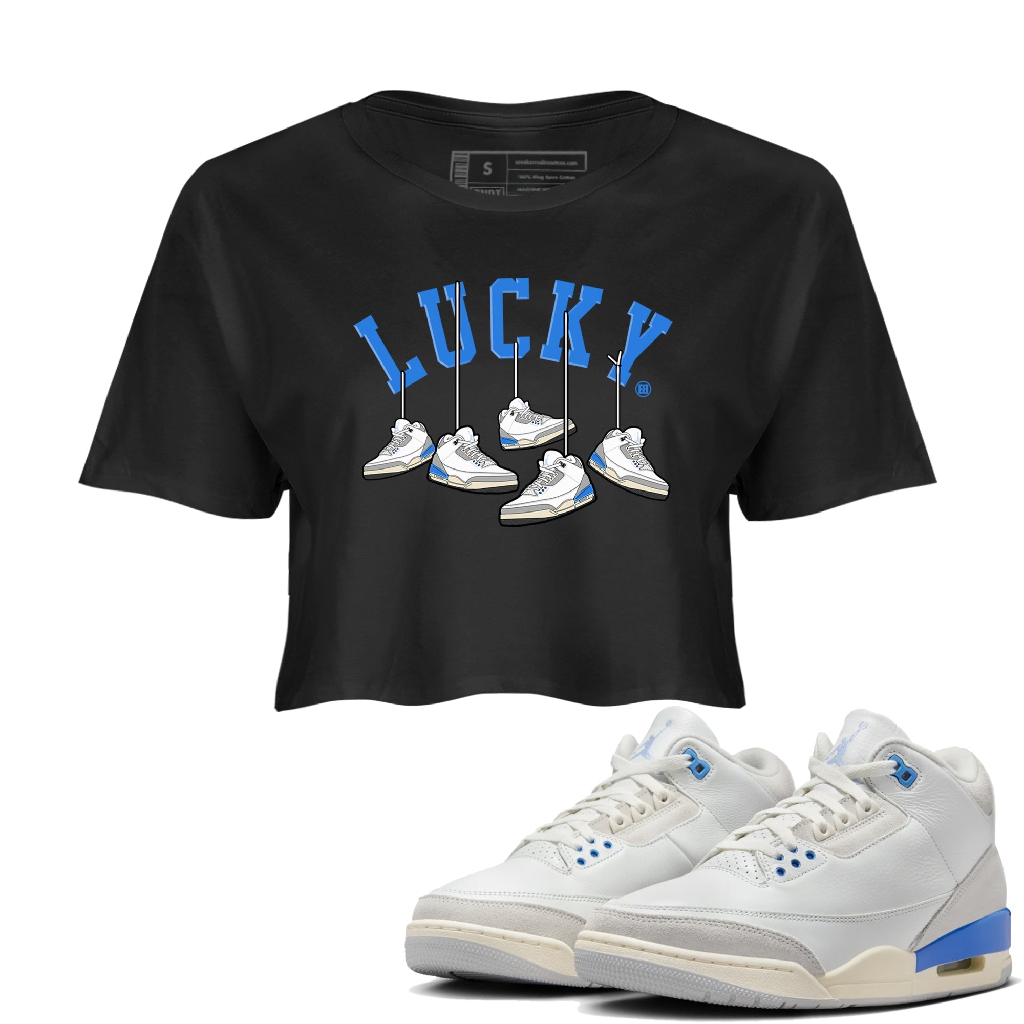 Hanging snkmatchs snkmatch Women's Top - Air Jordan 3 Lucky Shorts