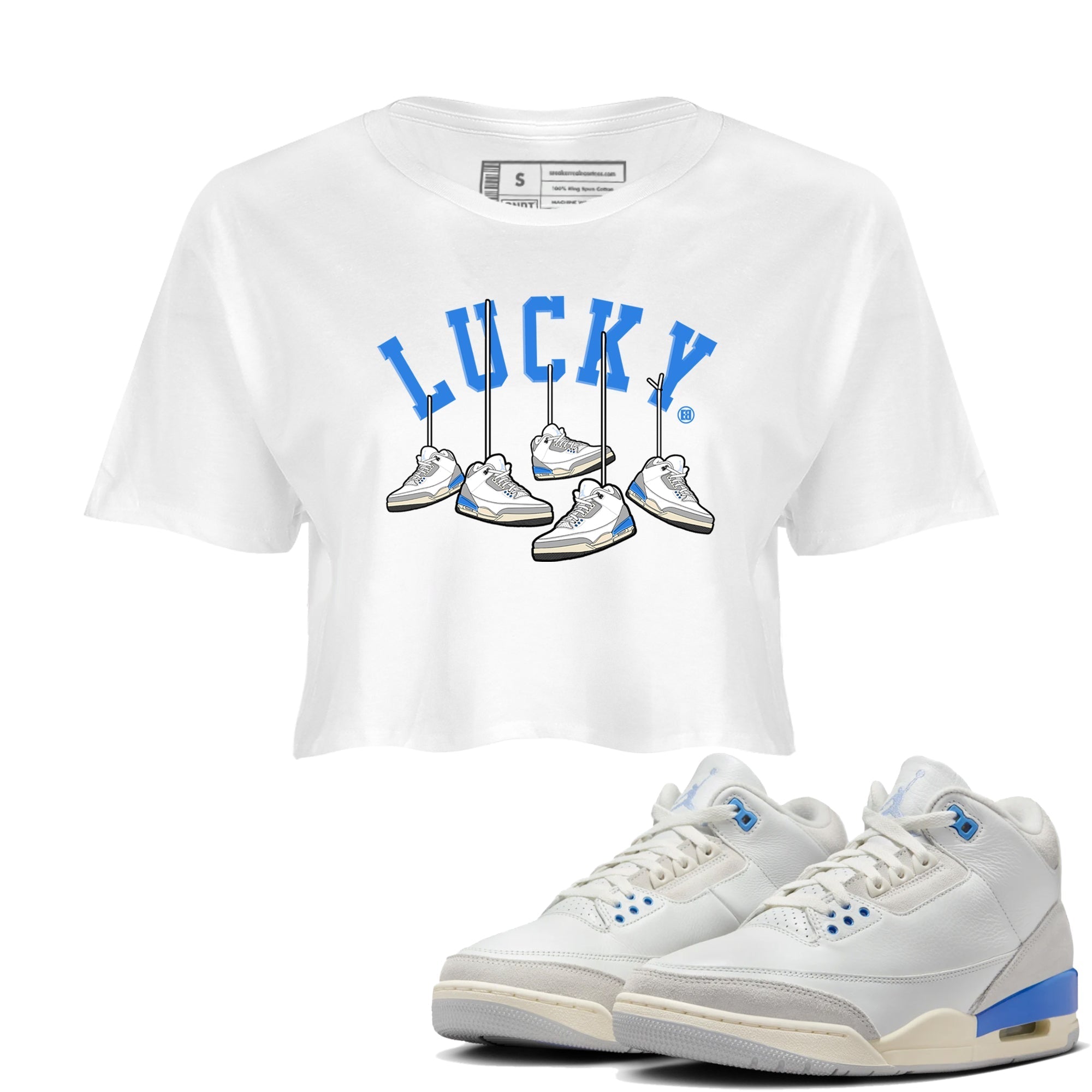 Hanging snkmatchs snkmatch Women's Top - Air Jordan 3 Lucky Shorts