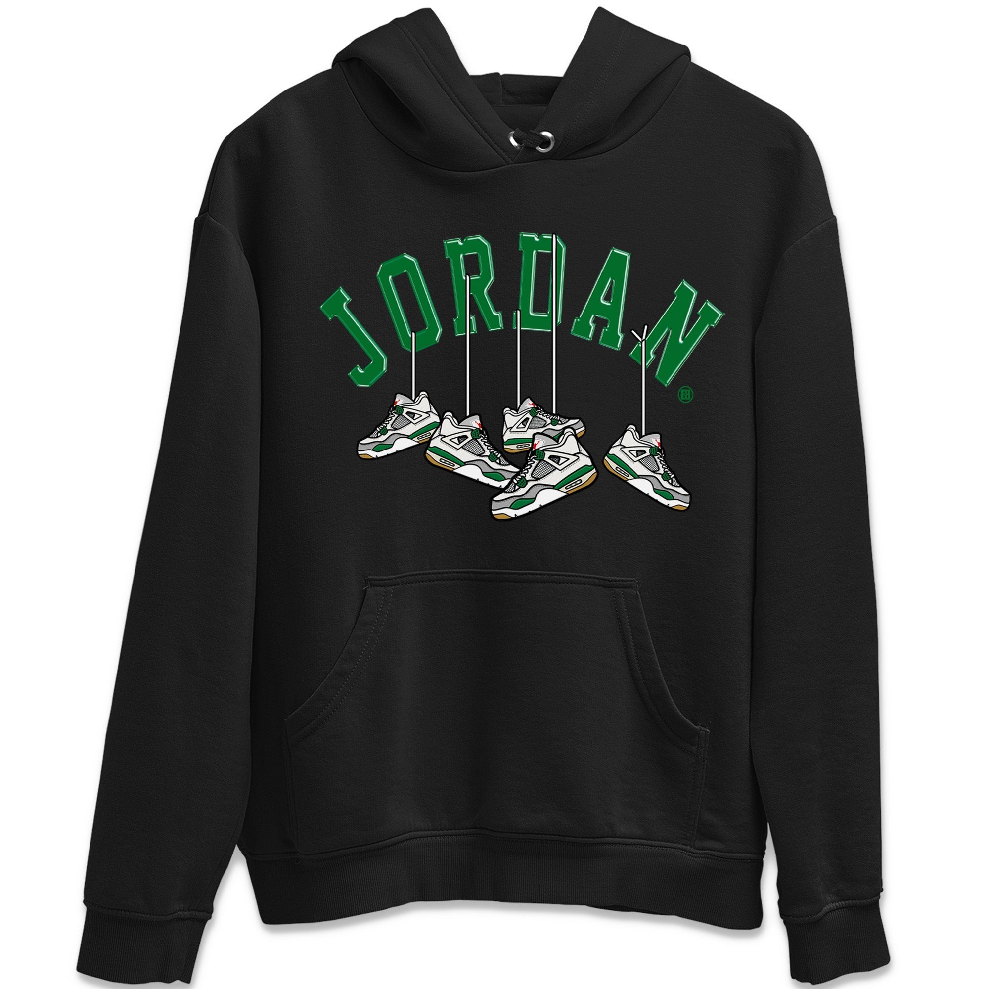 Hanging snkmatchs Unisex Tops - Air Jordan 4 Pine Green