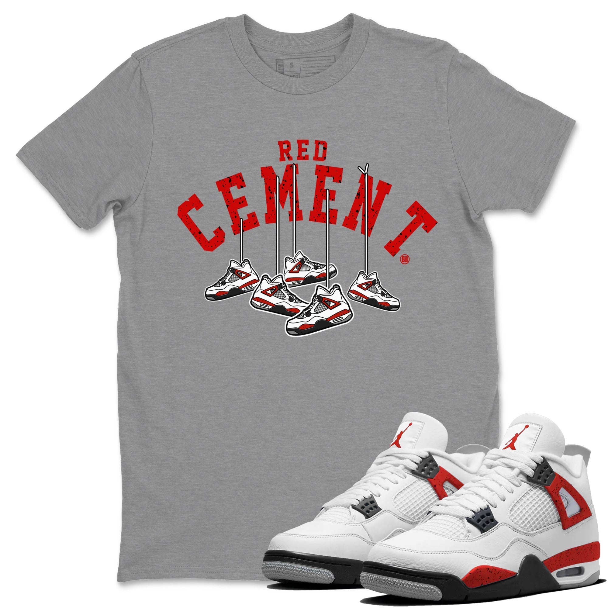 Hanging snkmatchs Unisex Tops - Air Jordan 4 Red Cement