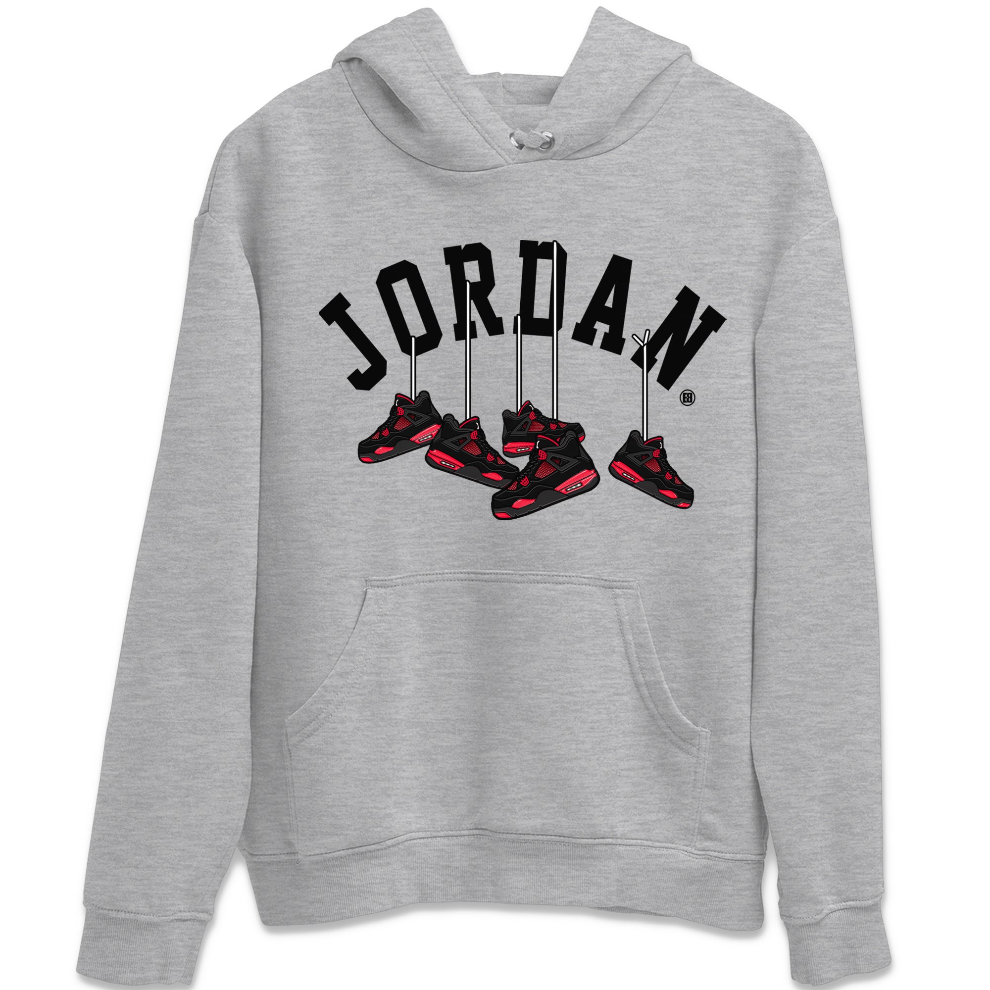 Hanging snkmatchs Unisex Tops - Air Jordan 4 Red Thunder
