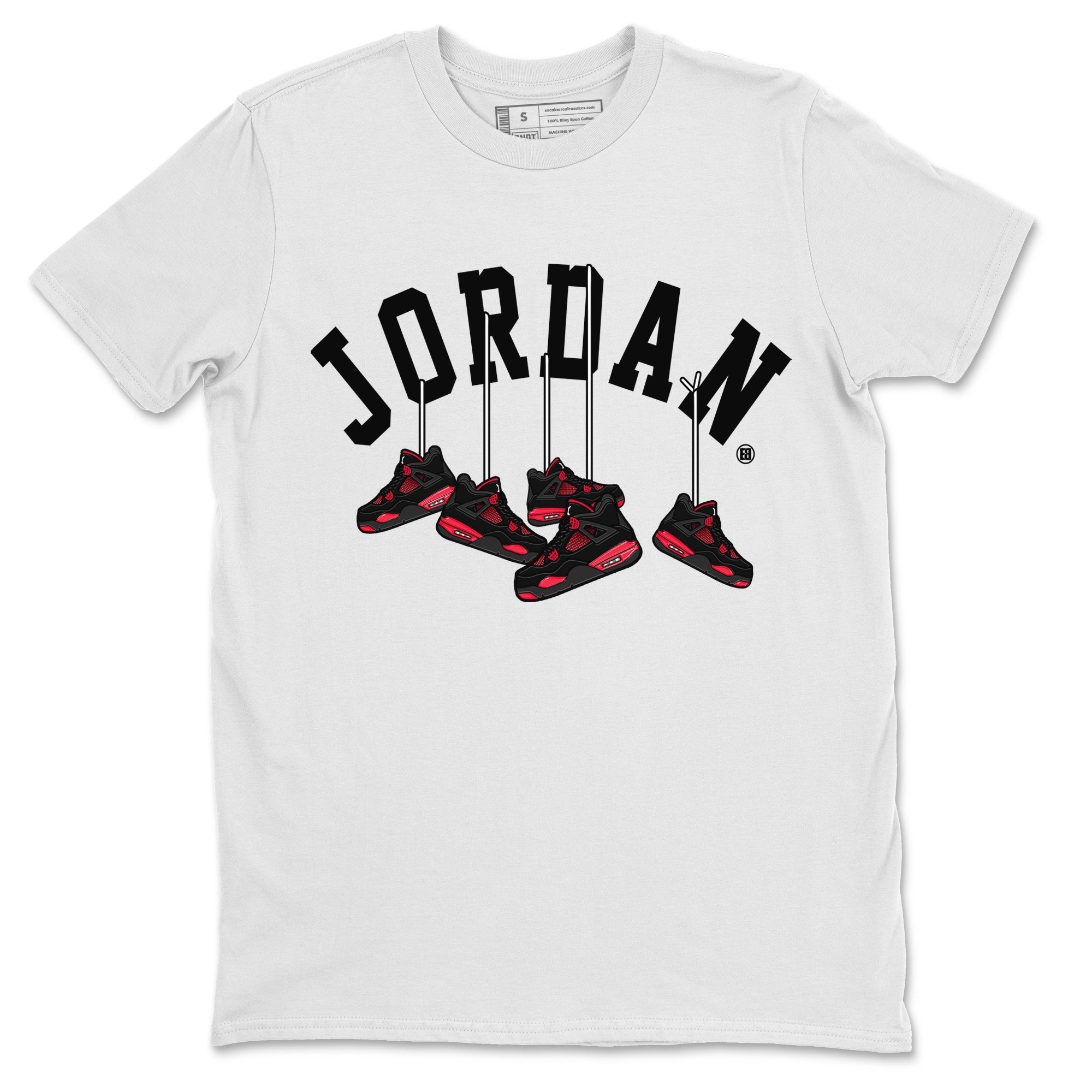 Hanging snkmatchs Unisex Tops - Air Jordan 4 Red Thunder