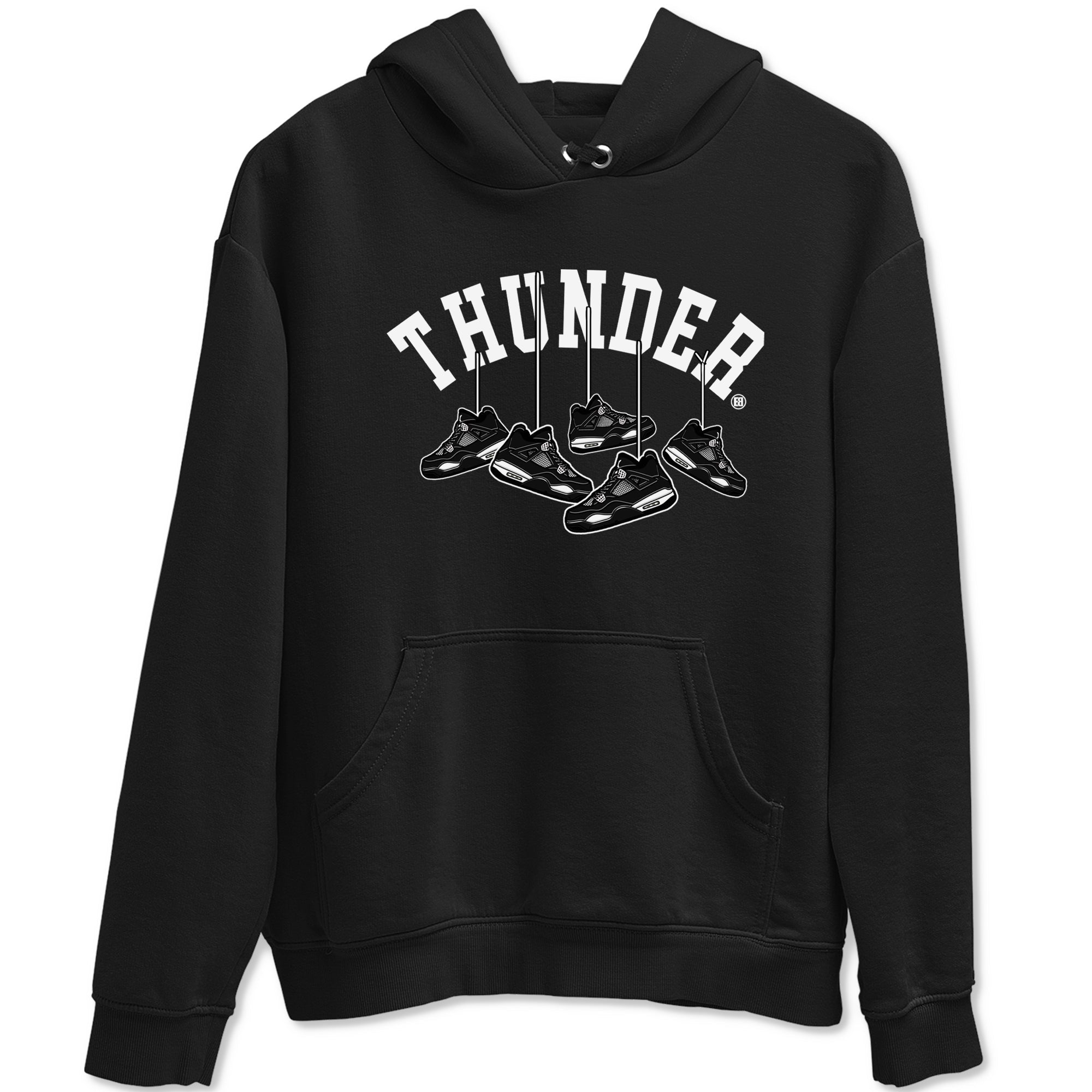 Hanging snkmatchs snkmatch Tees - Air Jordan 4 White Thunder