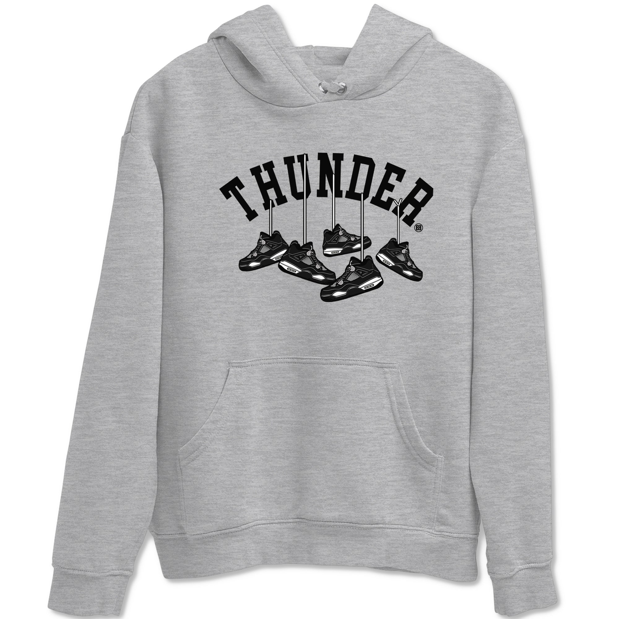Hanging snkmatchs snkmatch Tees - Air Jordan 4 White Thunder