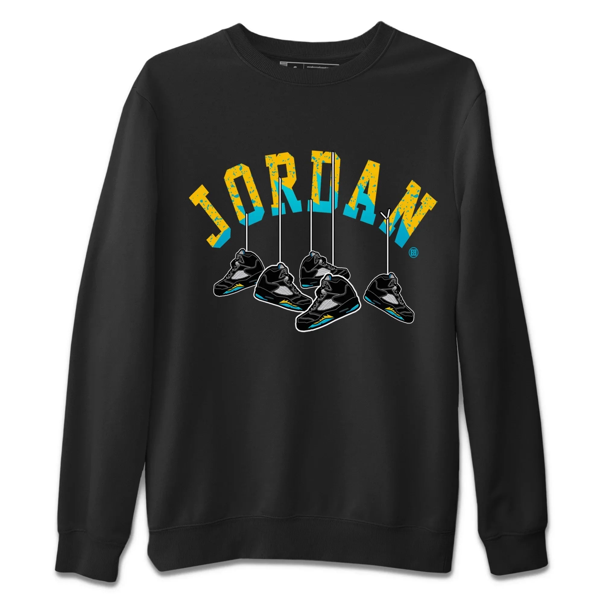 Hanging snkmatchs Unisex Tops - Air Jordan 5 Aqua
