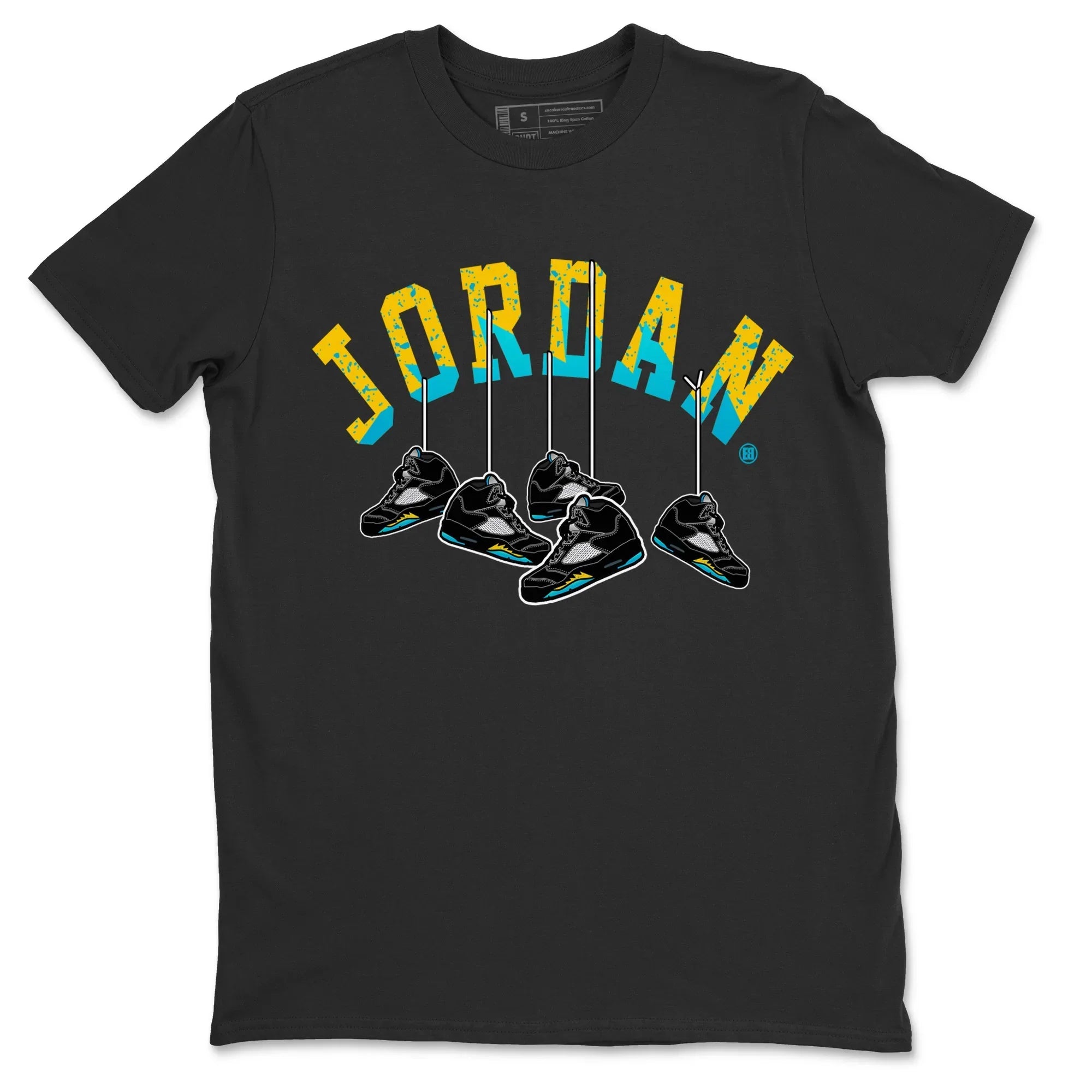 Hanging snkmatchs Unisex Tops - Air Jordan 5 Aqua