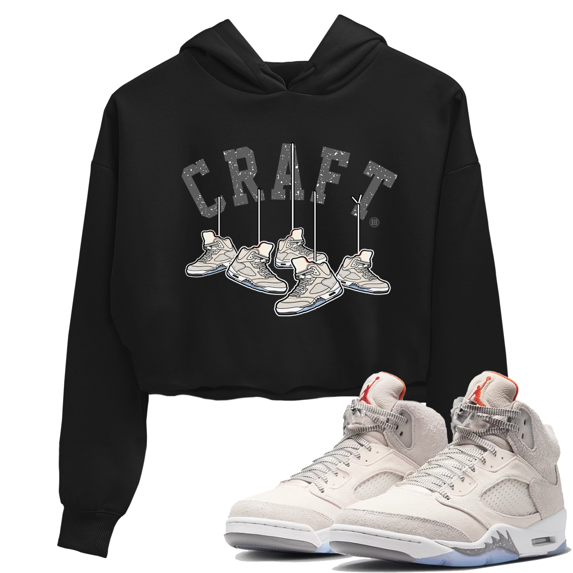 Hanging snkmatchs Women's Tops - Air Jordan 5 Craft