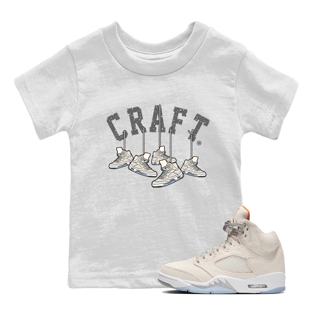 Hanging snkmatchs Kids Tops - Air Jordan 5 Craft