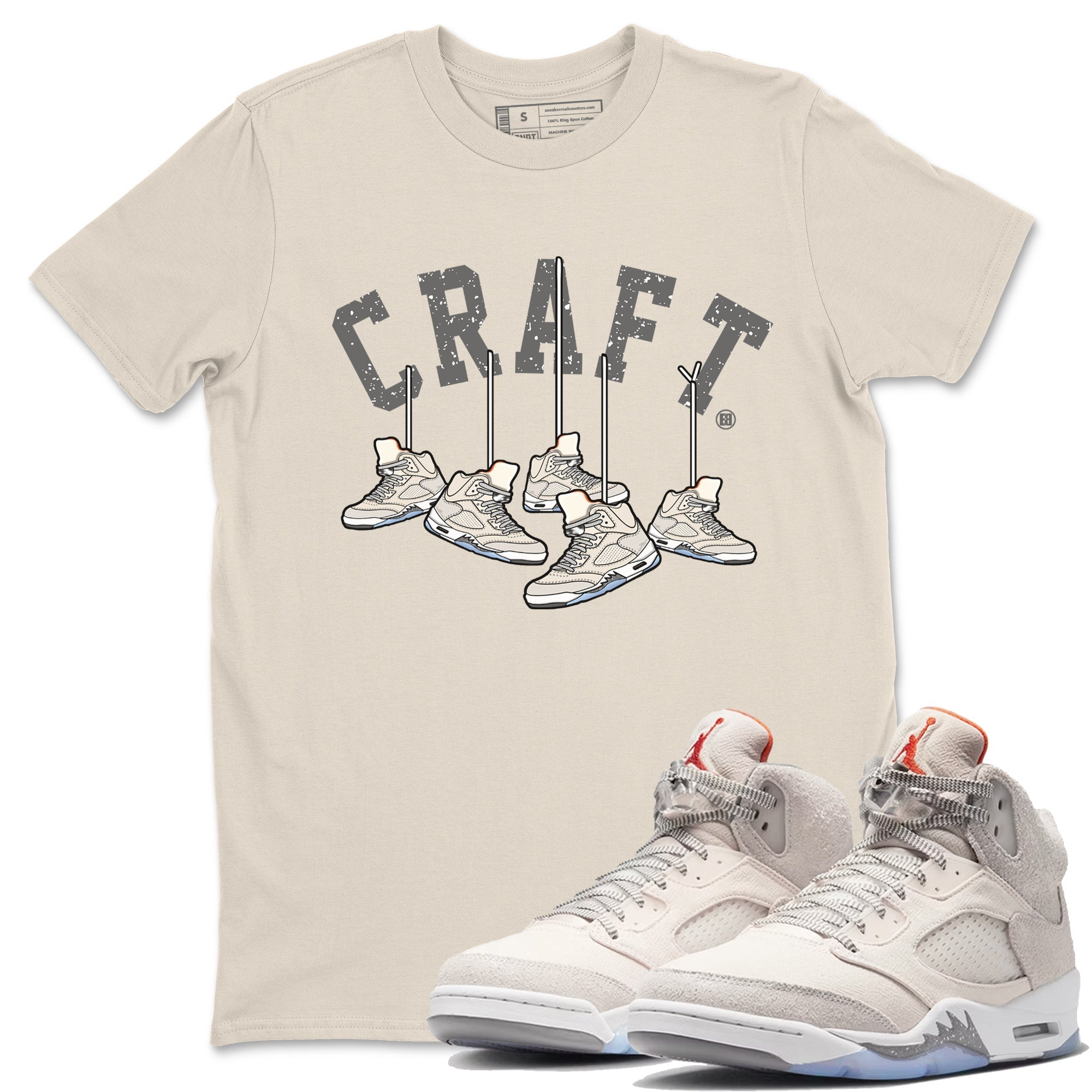 Hanging snkmatchs Unisex Tops - Air Jordan 5 Craft