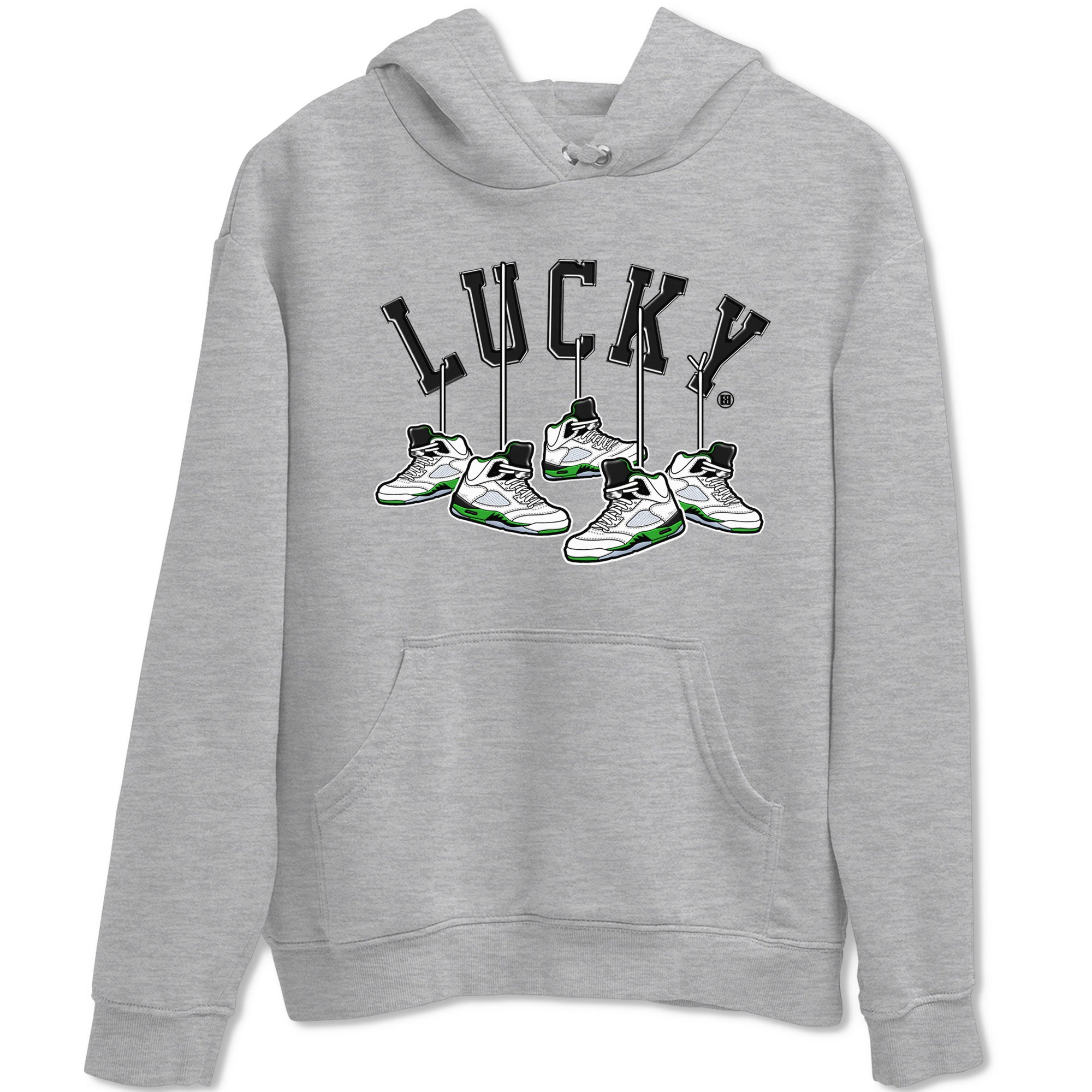 Hanging snkmatchs snkmatch Tee - Air Jordan 5 Lucky Green