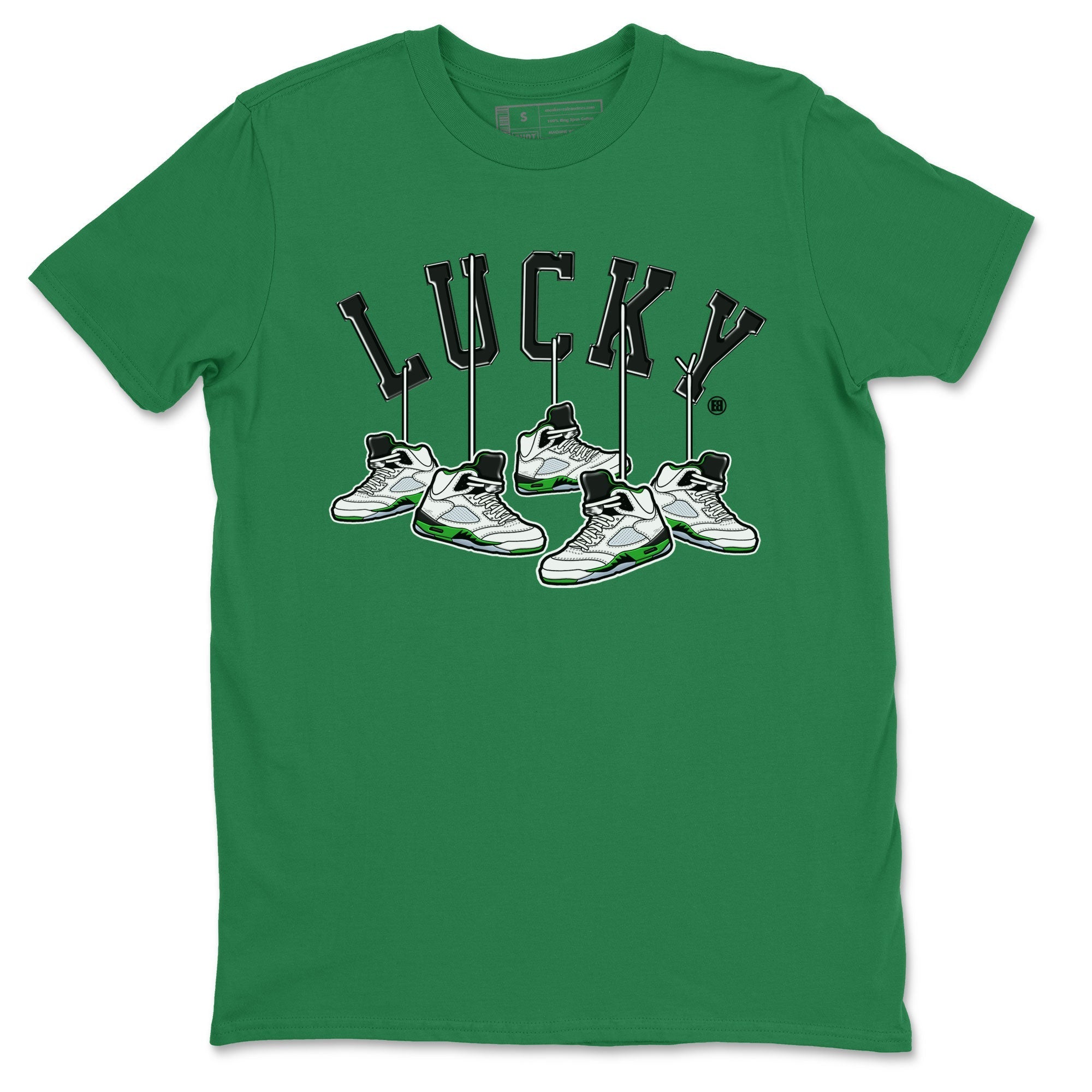Hanging snkmatchs snkmatch Tee - Air Jordan 5 Lucky Green