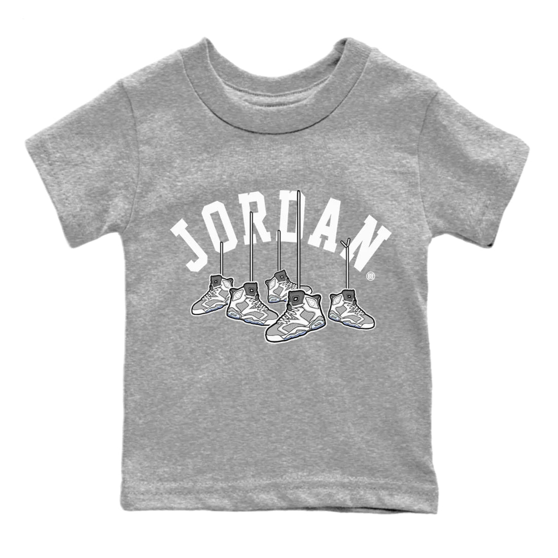 Hanging snkmatchs Kids Tops - Air Jordan 6 Cool Grey