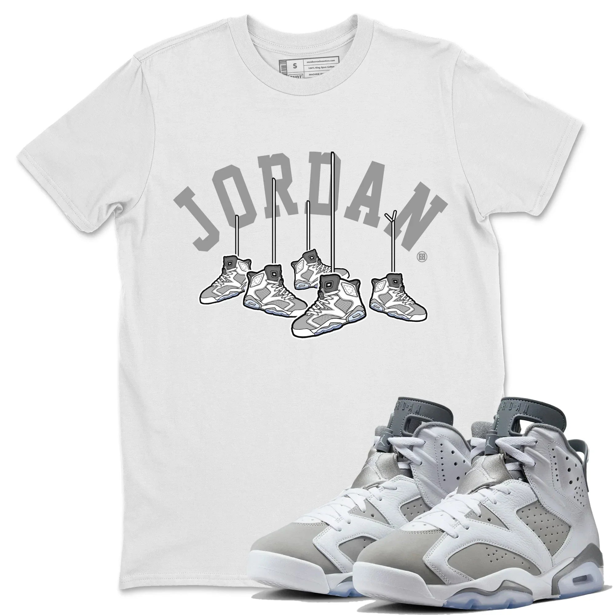 Hanging snkmatchs Unisex Tops - Air Jordan 6 Cool Grey