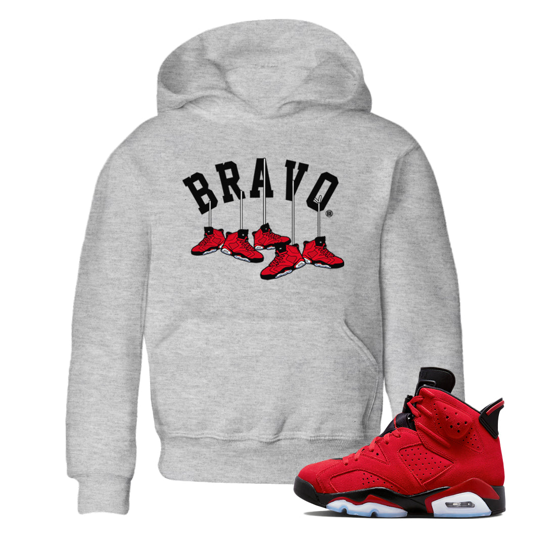 Hanging snkmatchs Kids Tops - Air Jordan 6 Toro Bravo