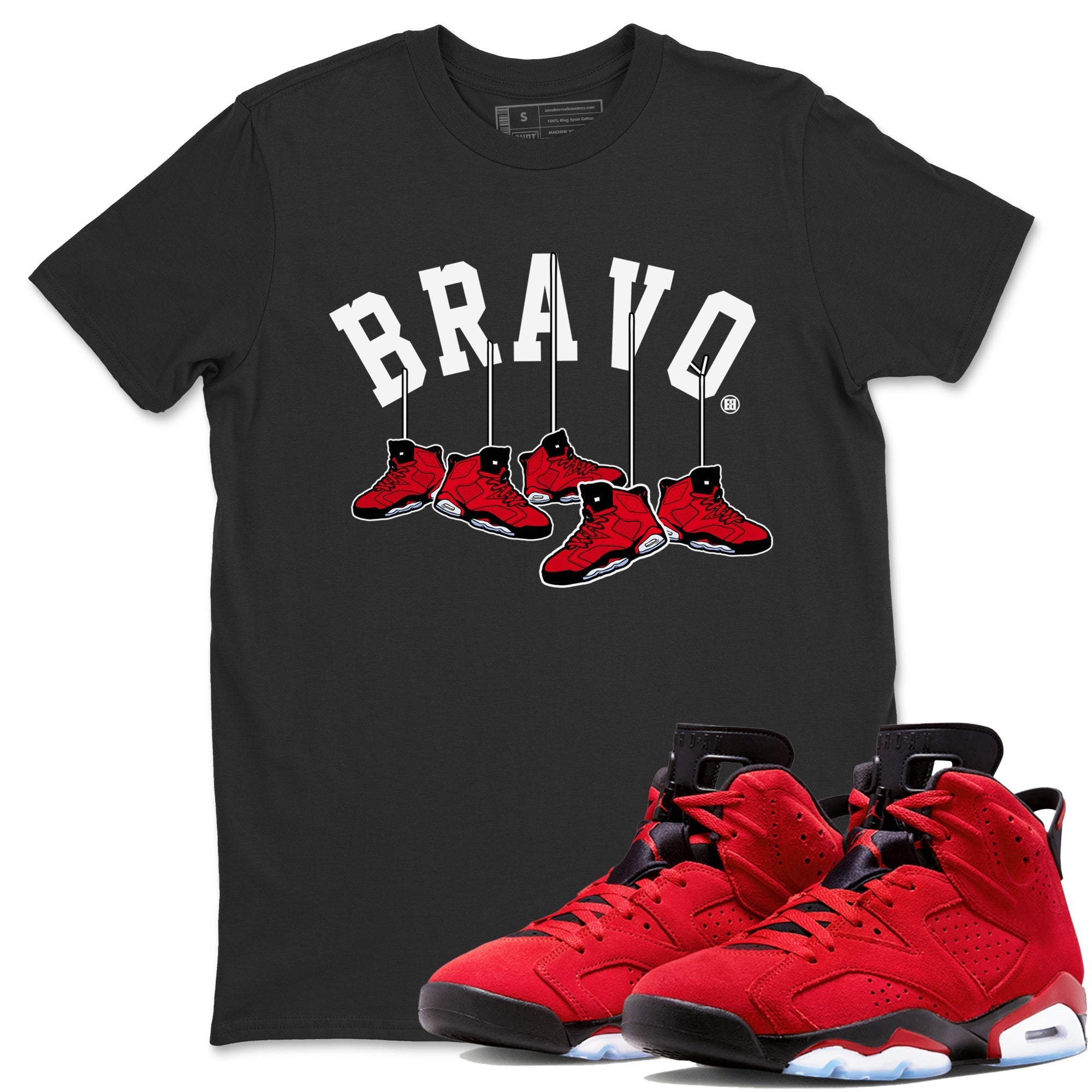 Hanging snkmatchs Unisex Tops - Air Jordan 6 Toro Bravo