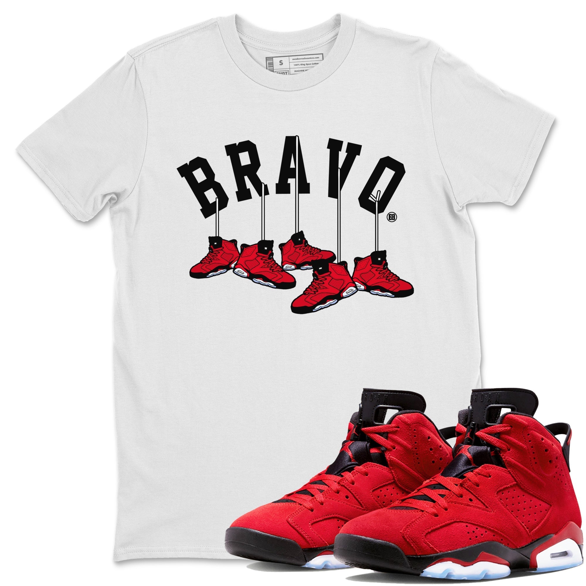 Hanging snkmatchs Unisex Tops - Air Jordan 6 Toro Bravo