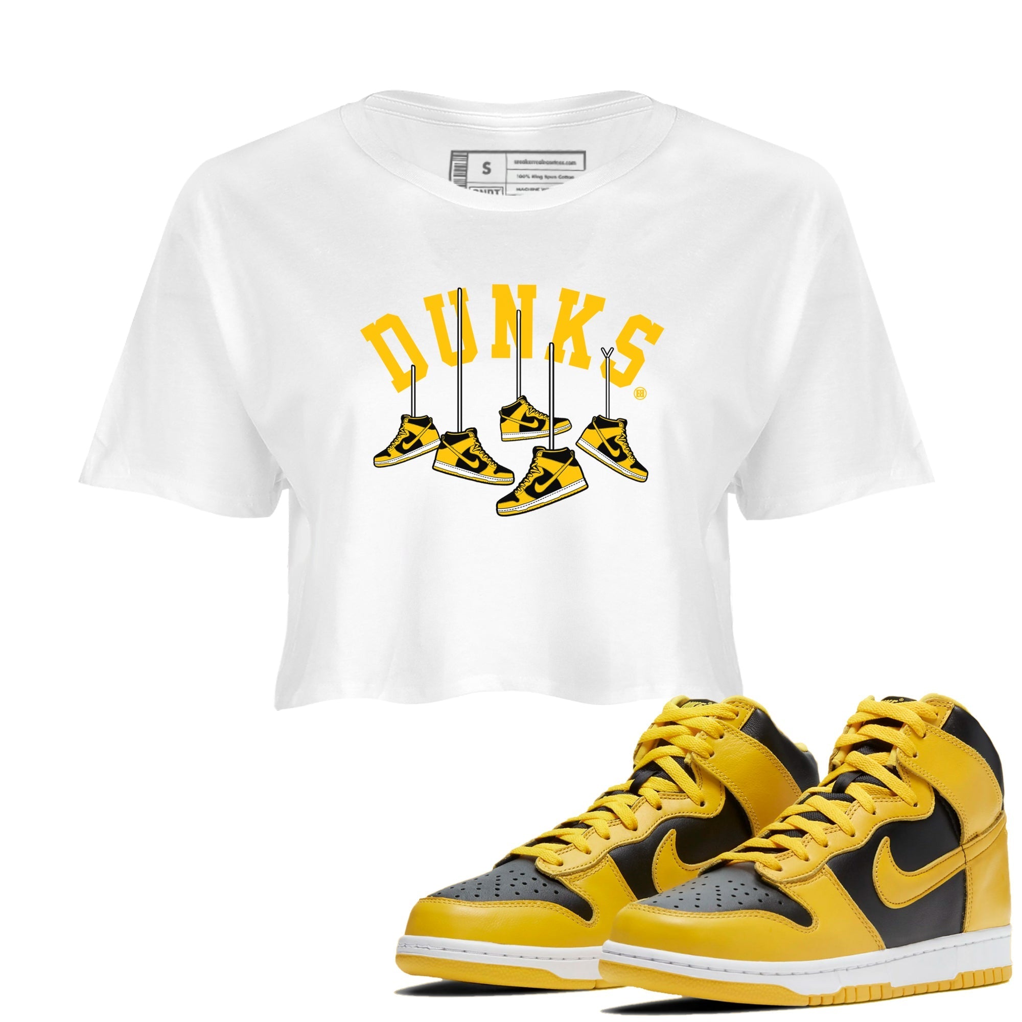 Hanging snkmatchs snkmatch Women's Top - Dunk High Pollen