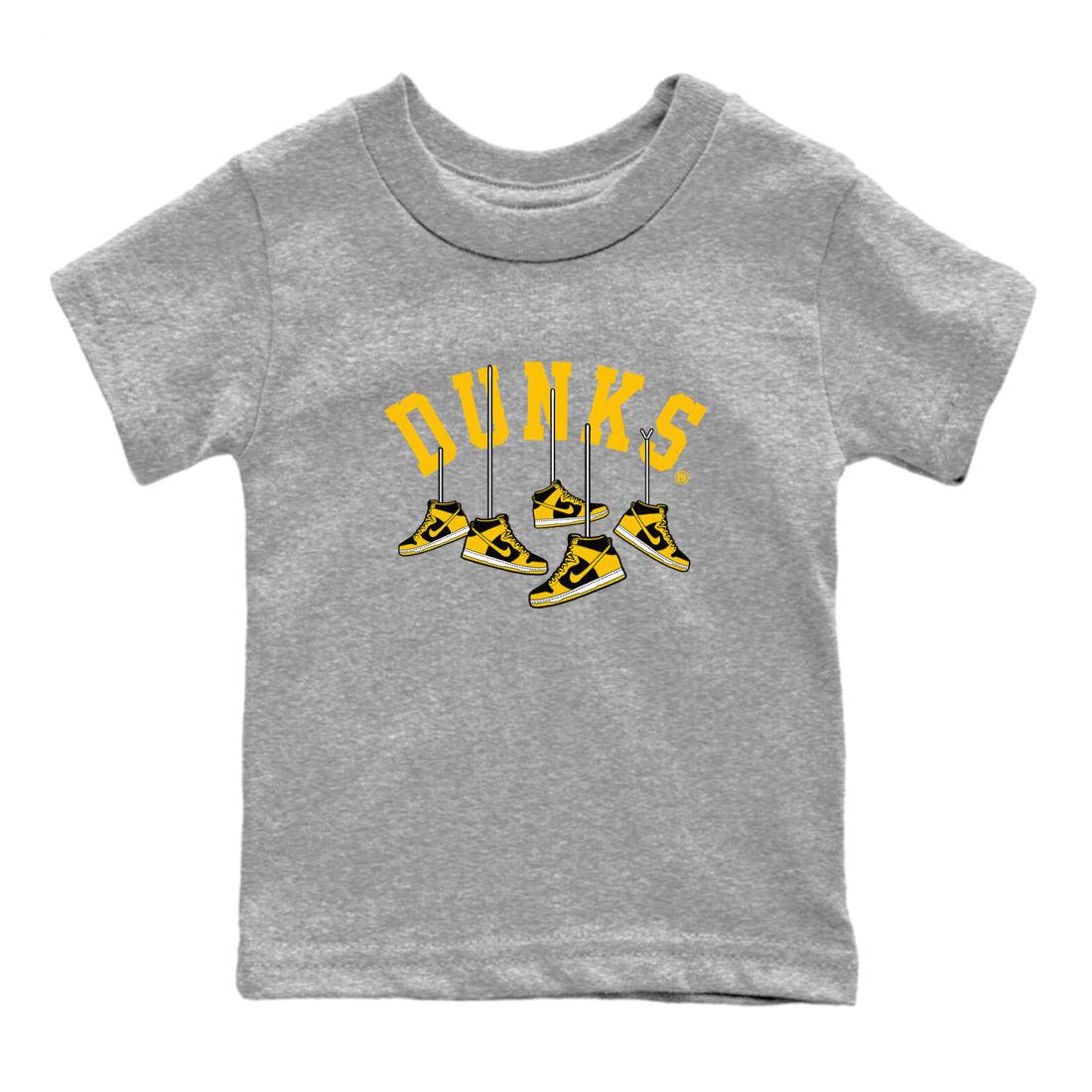 Hanging snkmatchs snkmatch Tees Kids - Dunk High Pollen