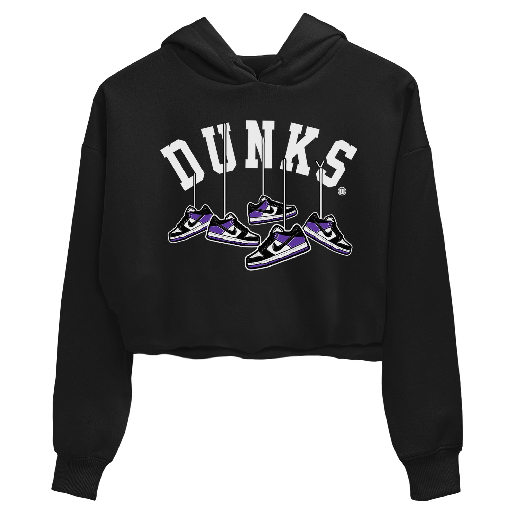 Hanging snkmatchs snkmatch Women's Top - Dunk Low Court Purple