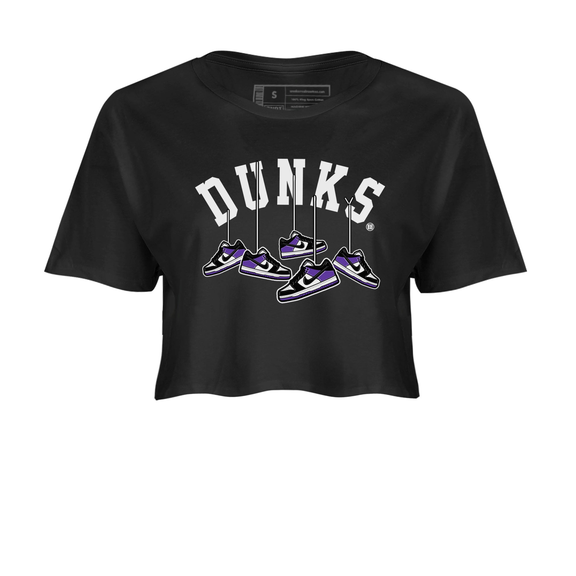 Hanging snkmatchs snkmatch Women's Top - Dunk Low Court Purple