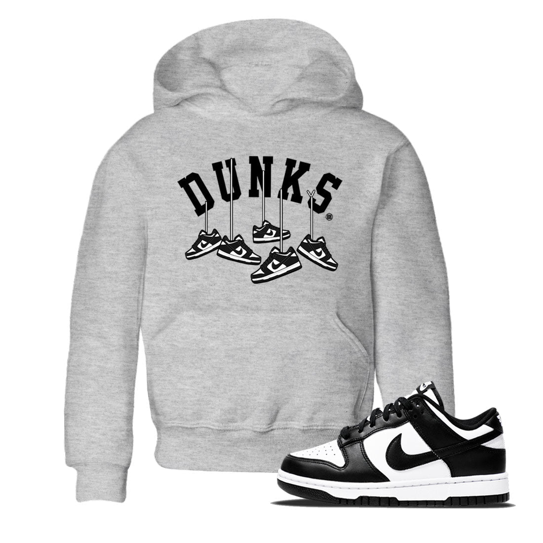 Hanging snkmatchs Kids Tops - Dunk Panda