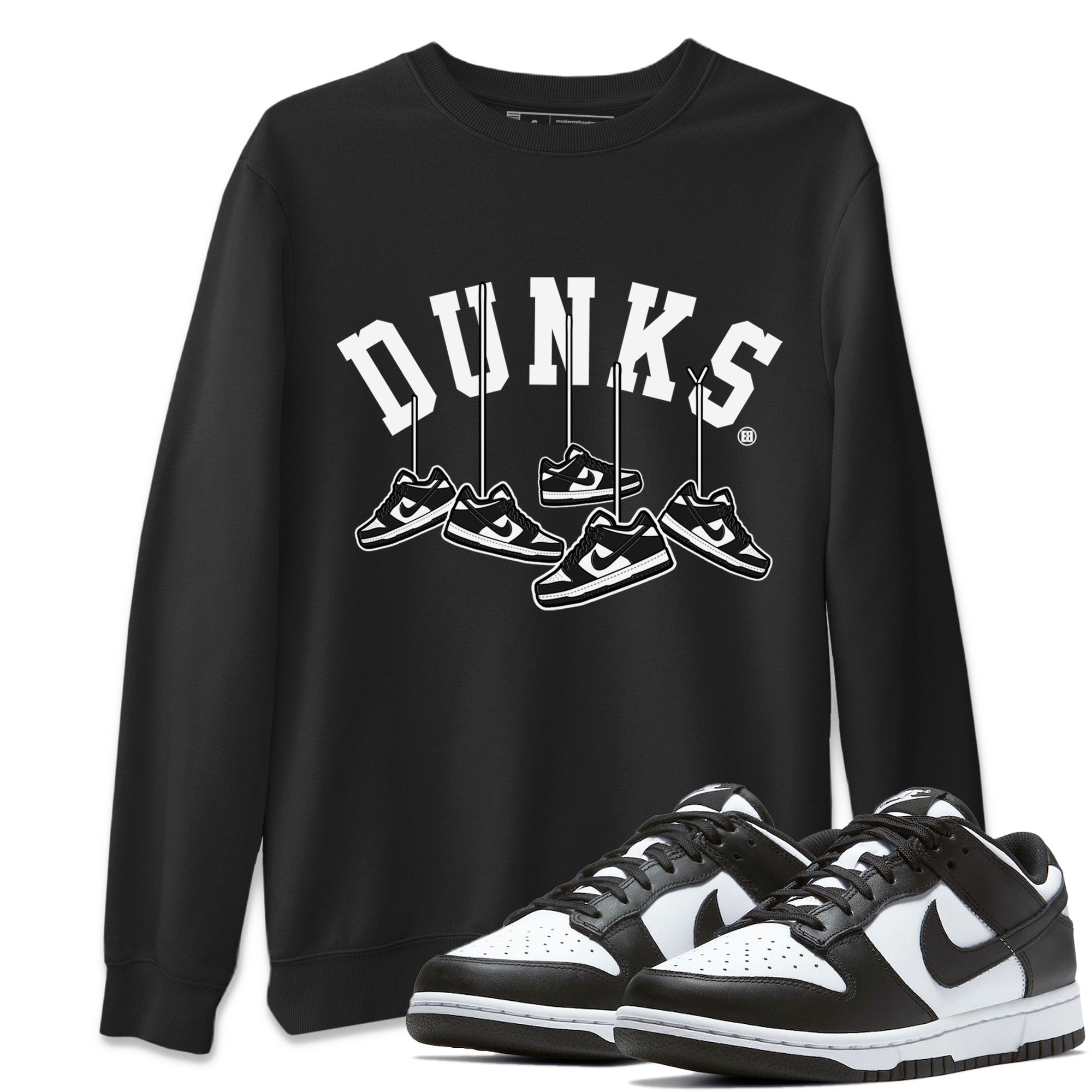 Hanging snkmatchs Unisex Tops - Dunk Panda