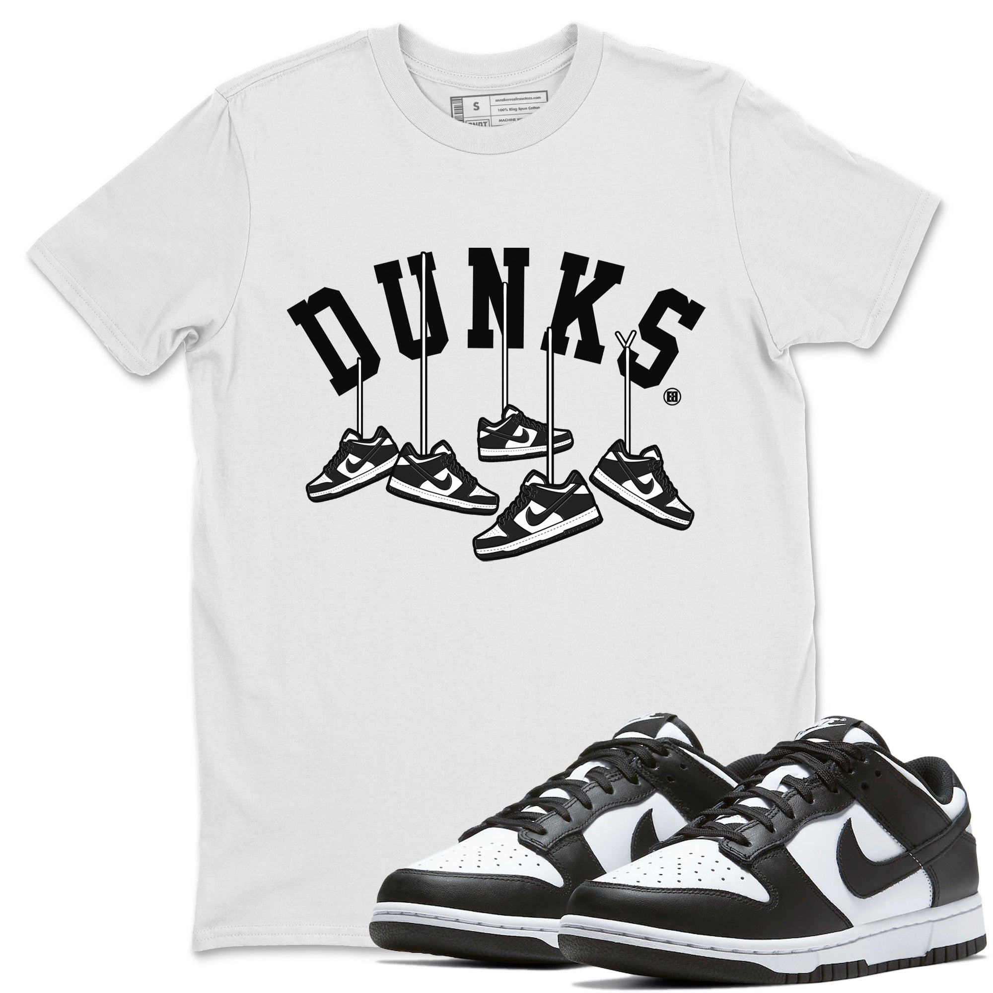 Hanging snkmatchs Unisex Tops - Dunk Panda