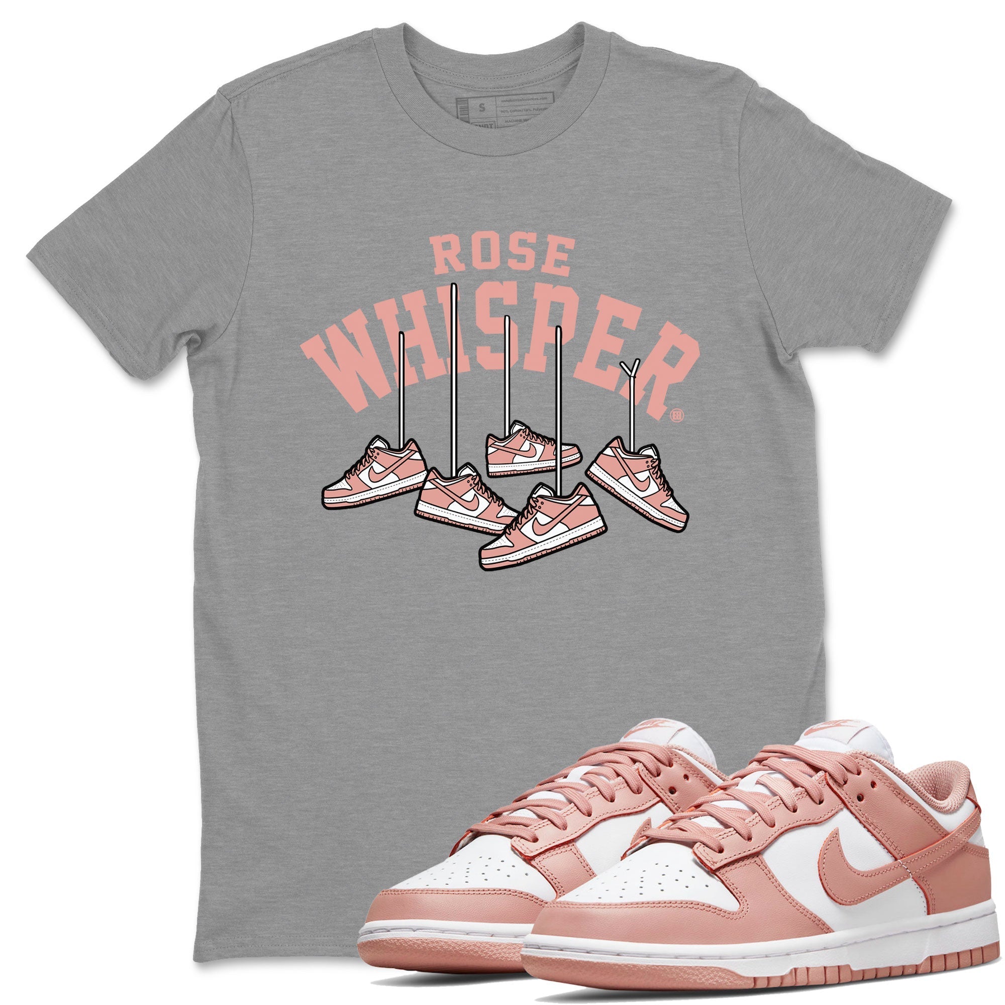 Hanging snkmatchs snkmatch Tee - Dunk Rose Whisper