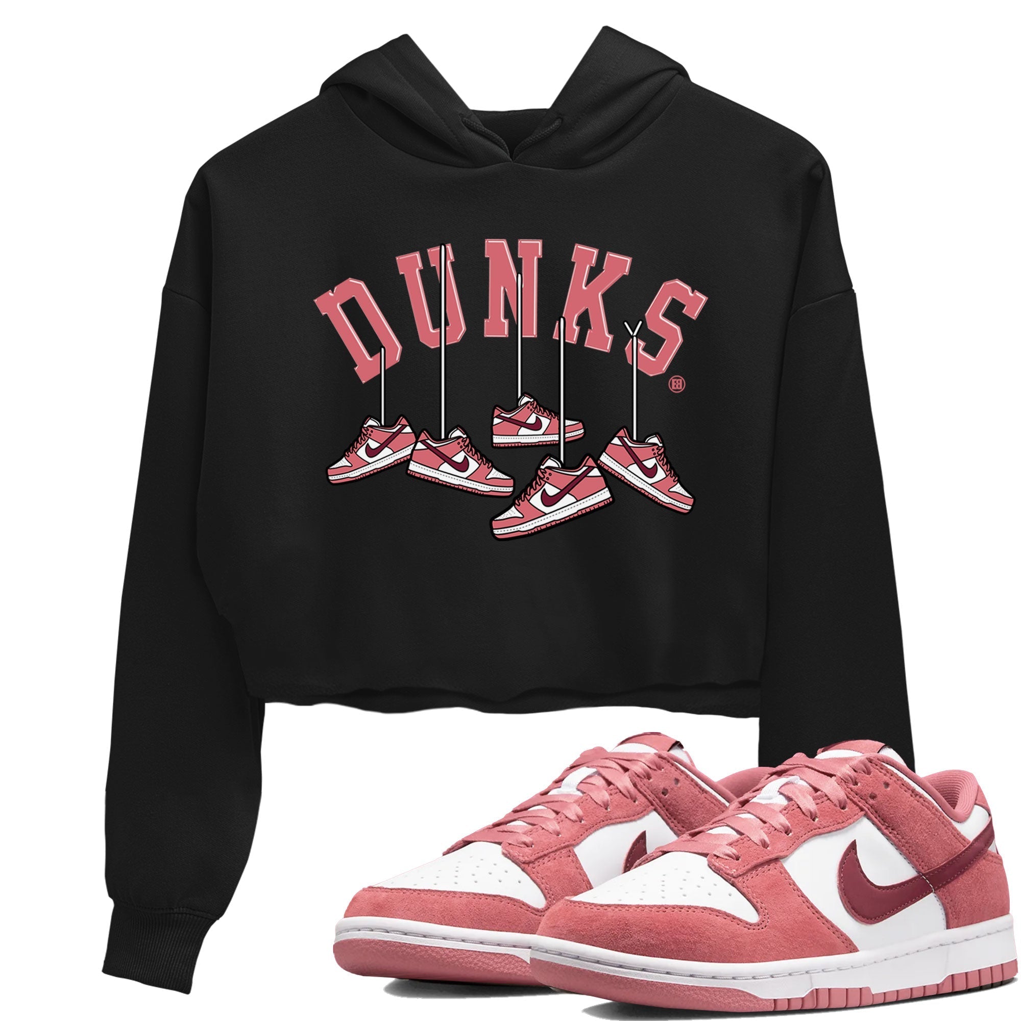 Hanging snkmatchs snkmatch Women's Top - Dunk Valentines Day 2024