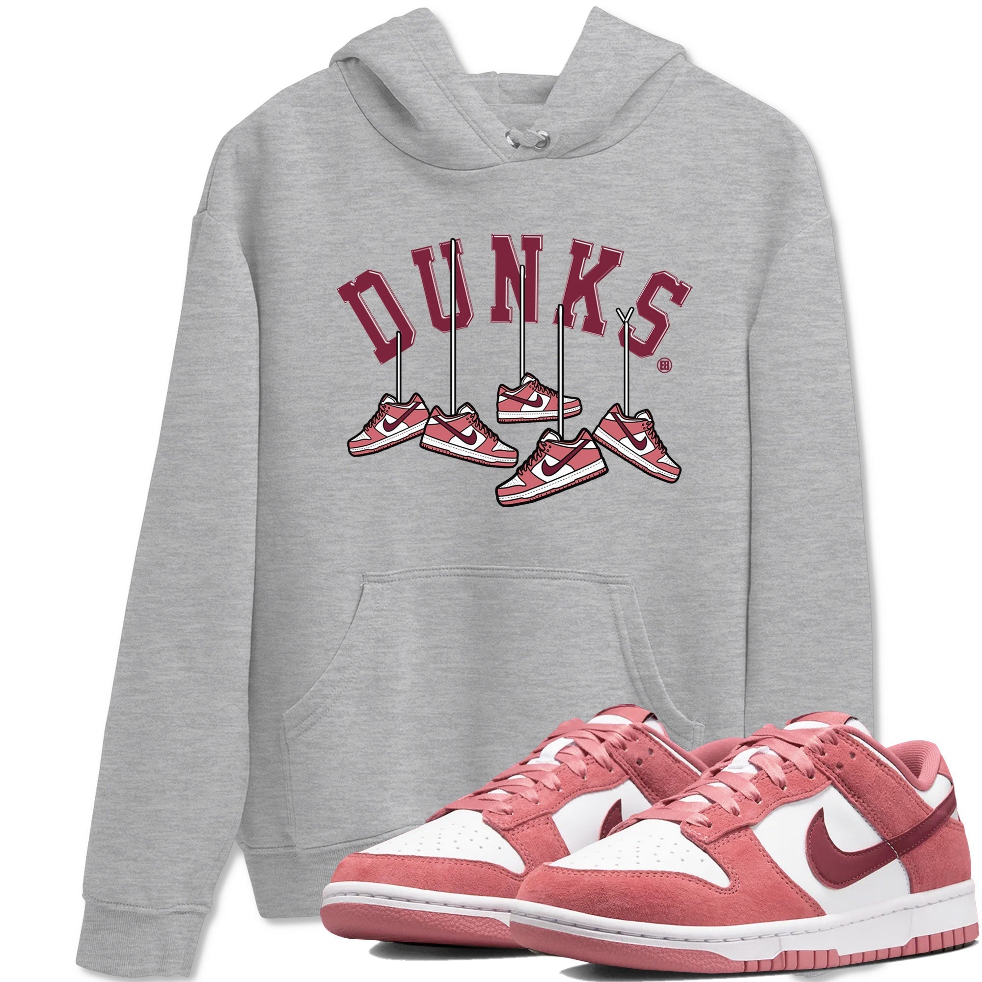 Hanging snkmatchs snkmatch Tees - Dunk Valentines Day 2024