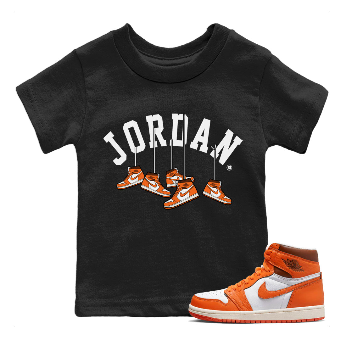 Hanging snkmatchs Kids Tops - Air Jordan 1 Starfish