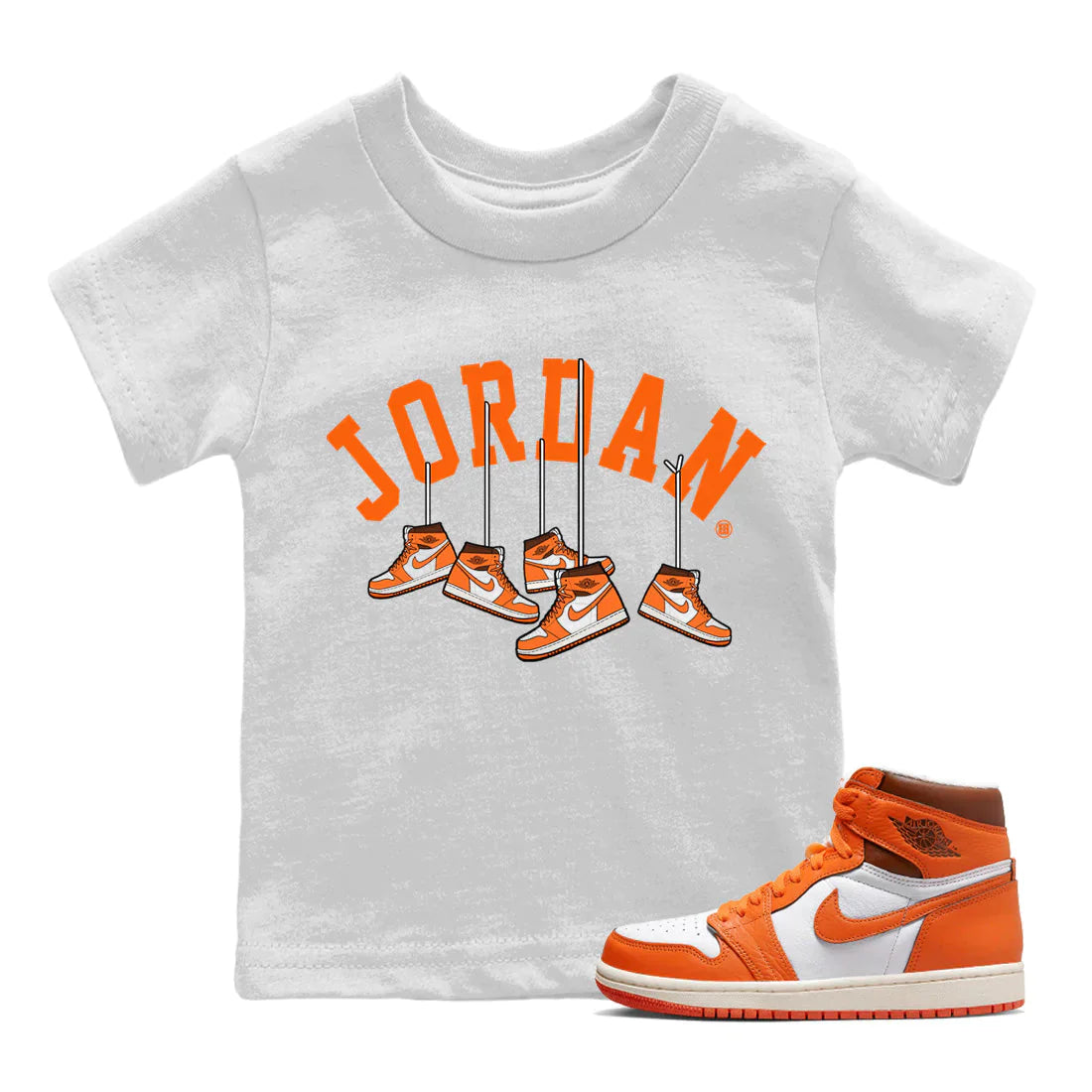 Hanging snkmatchs Kids Tops - Air Jordan 1 Starfish