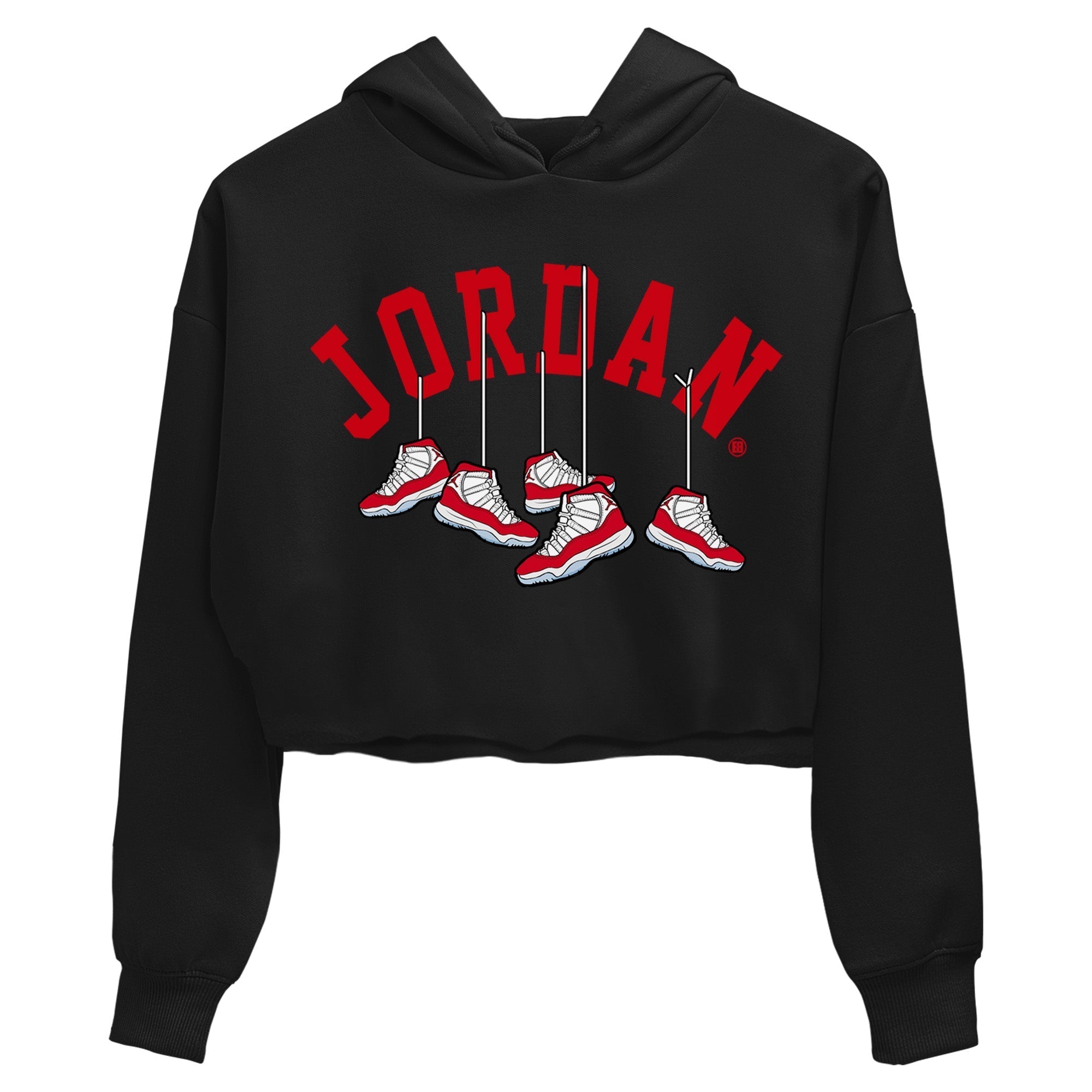 Hanging snkmatchs Women's Tops - Air Jordan 11 Cherry